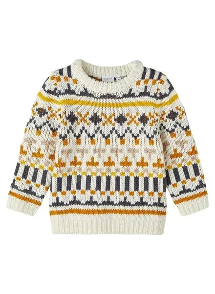Jersey Name It Oralle Beige Para Niño