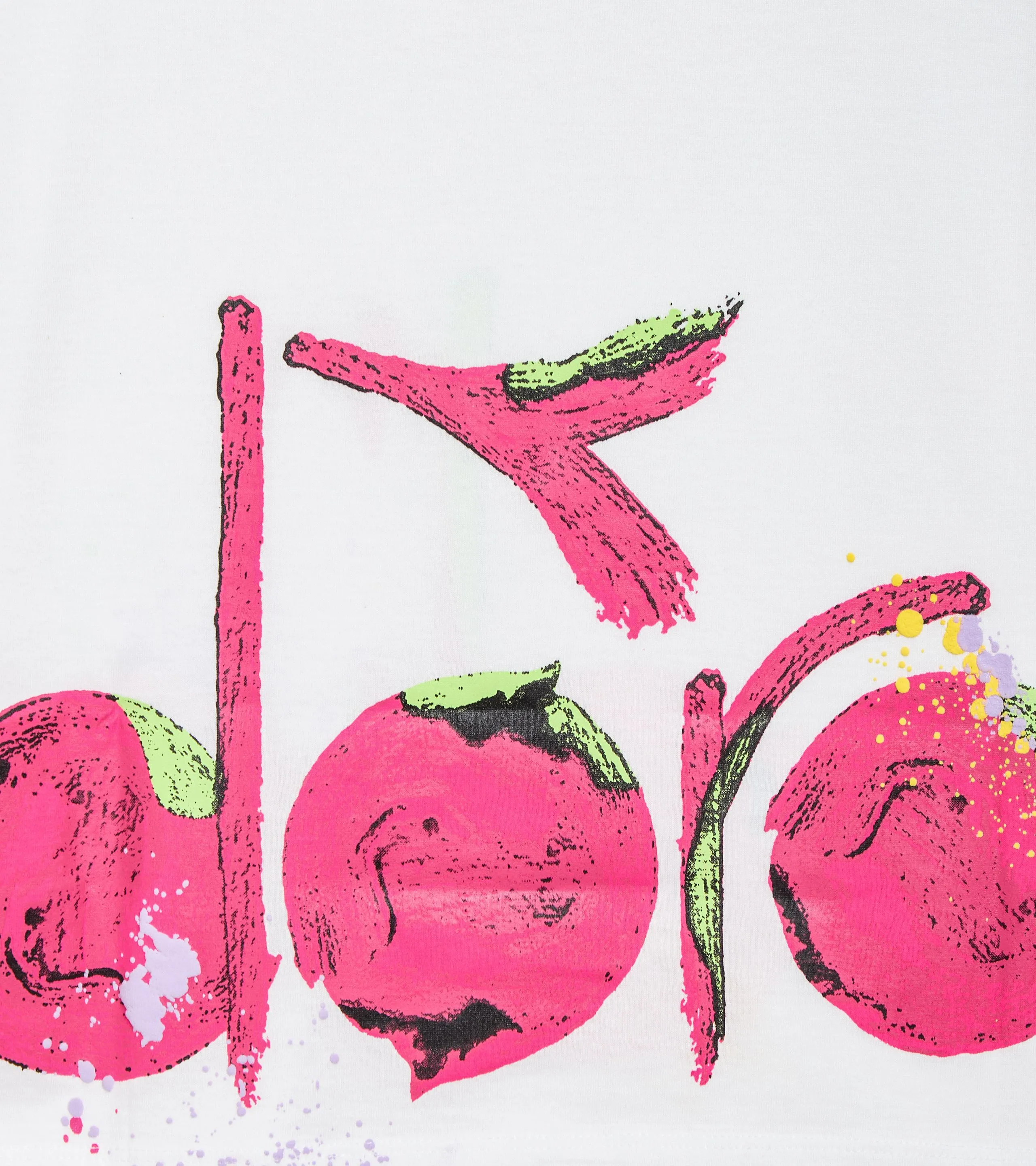 JG. TSHIRT PAINT LOGO CAMISETA DE ALGOD&OACUTE;N  CORTE BOXY  NI&NTILDE;A