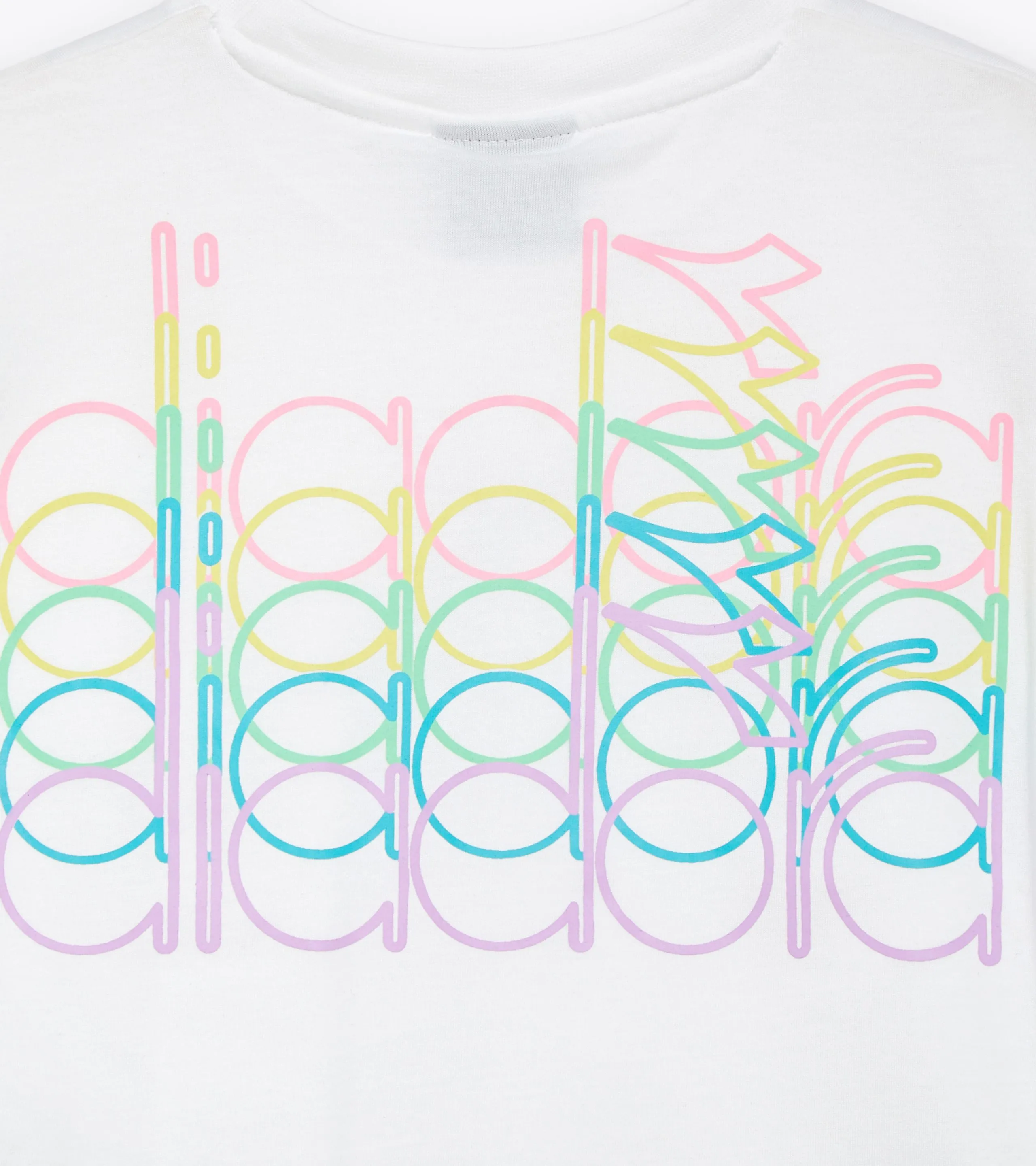 JG.TSHIRT CROP LOGO PASTEL CAMISETA DE ALGOD&OACUTE;N  NI&NTILDE;A