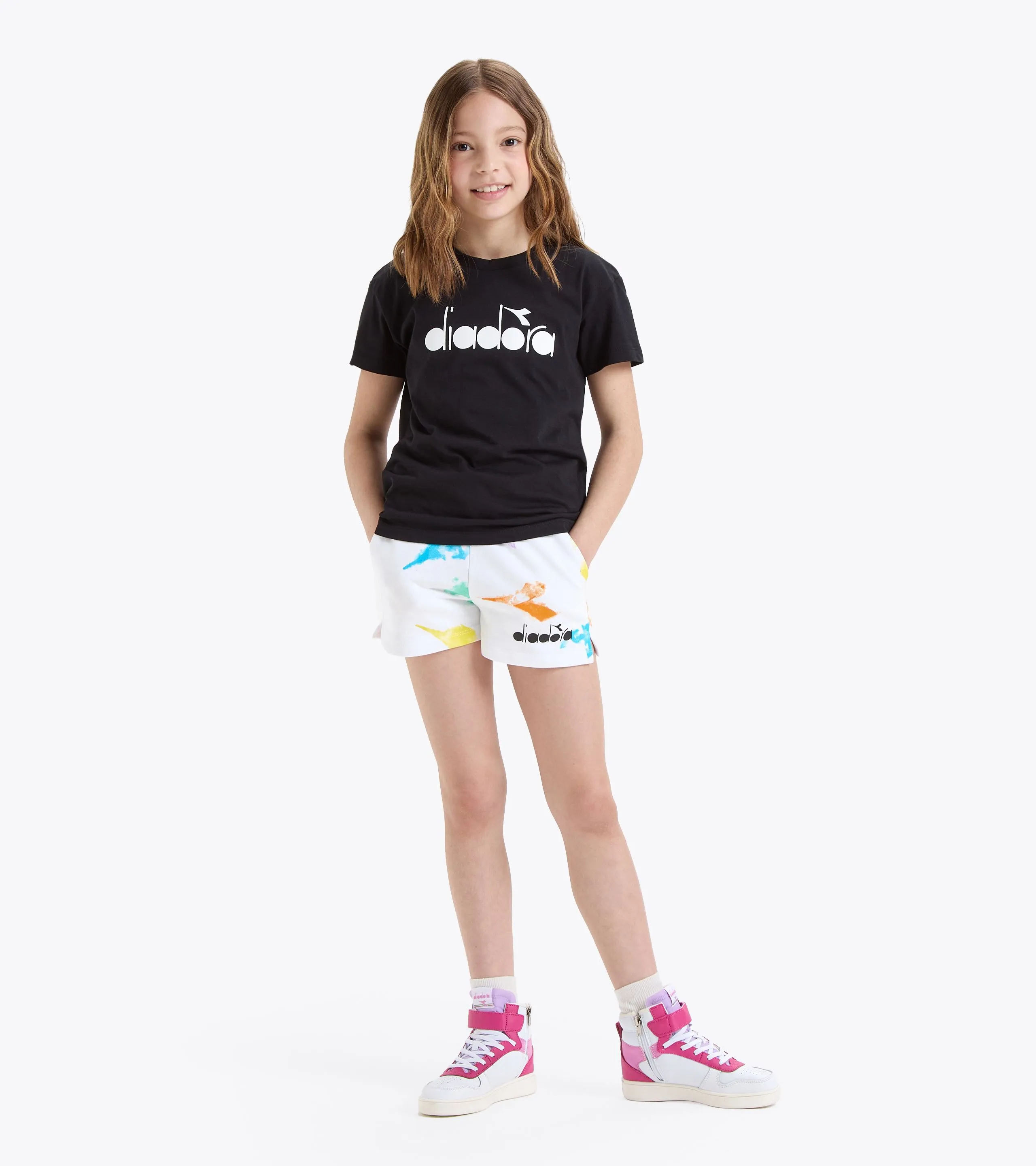 JG.TSHIRT SS WATER COLOR CAMISETA DE ALGOD&OACUTE;N  NI&NTILDE;A