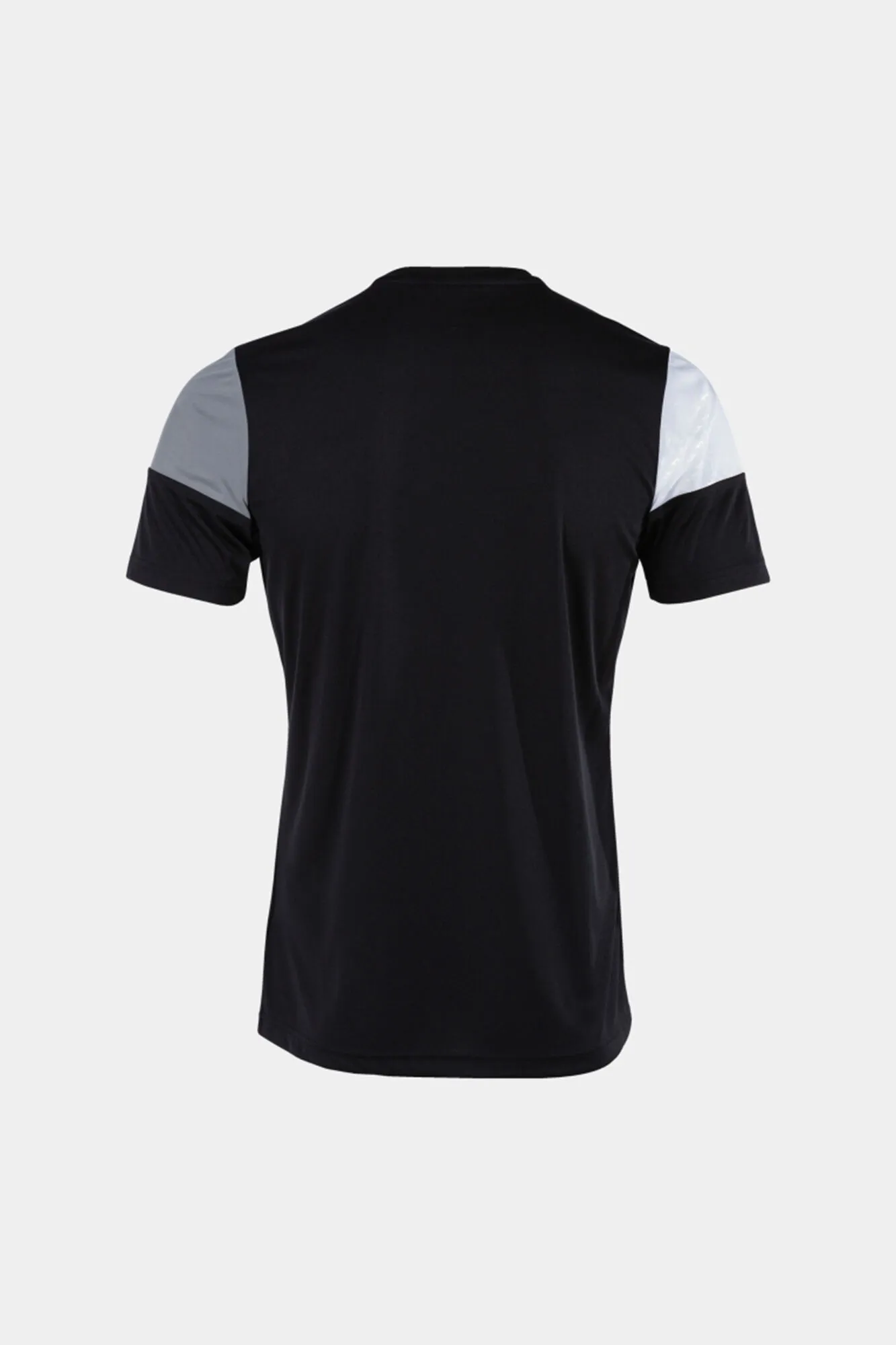 Joma Camiseta Manga Corta Crew V Negro Gris