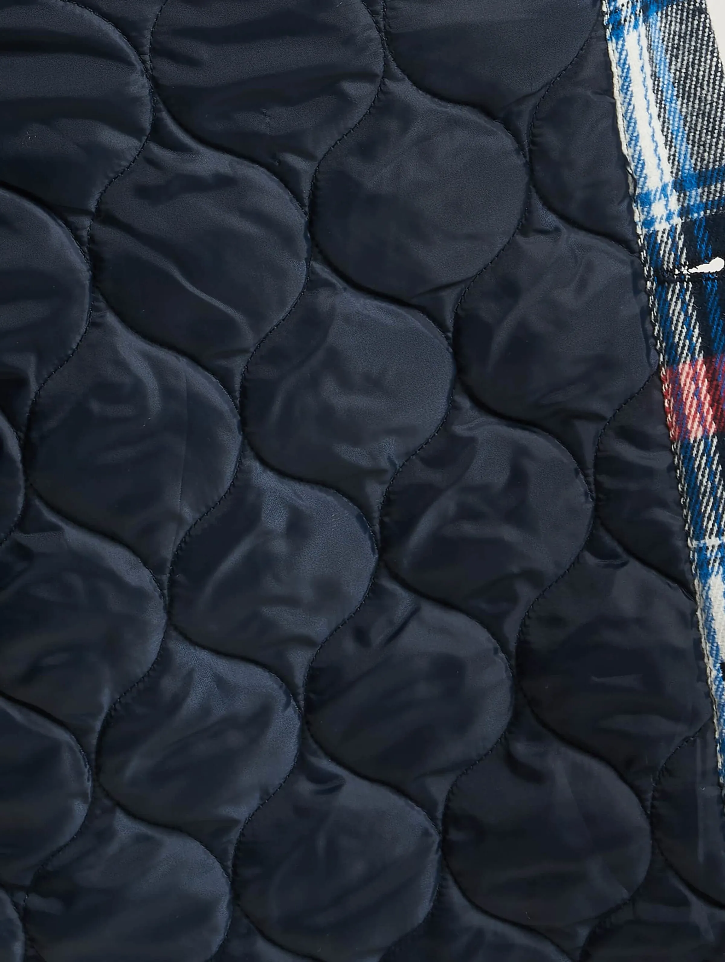 Karl Kani Chest Signature Heavy Flannel Shirt Transition