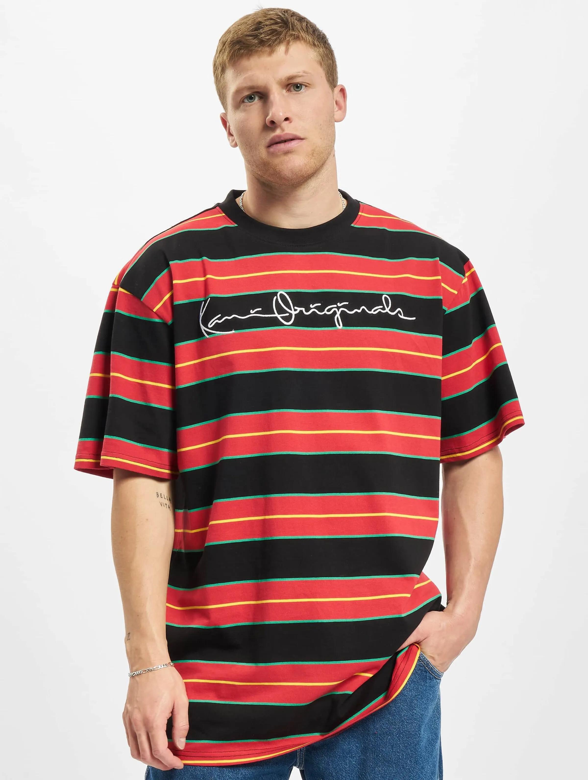KARL KANI KARL KANI ORIGINALS STRIPE TSHIRT