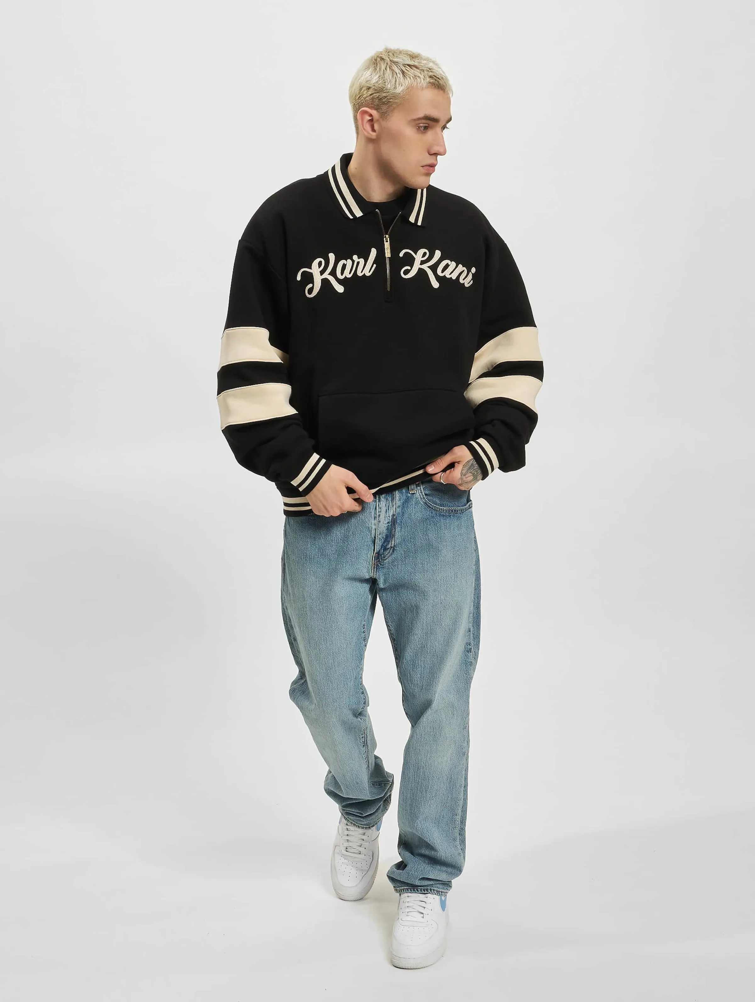 Karl Kani KK Script OS Half Zip
