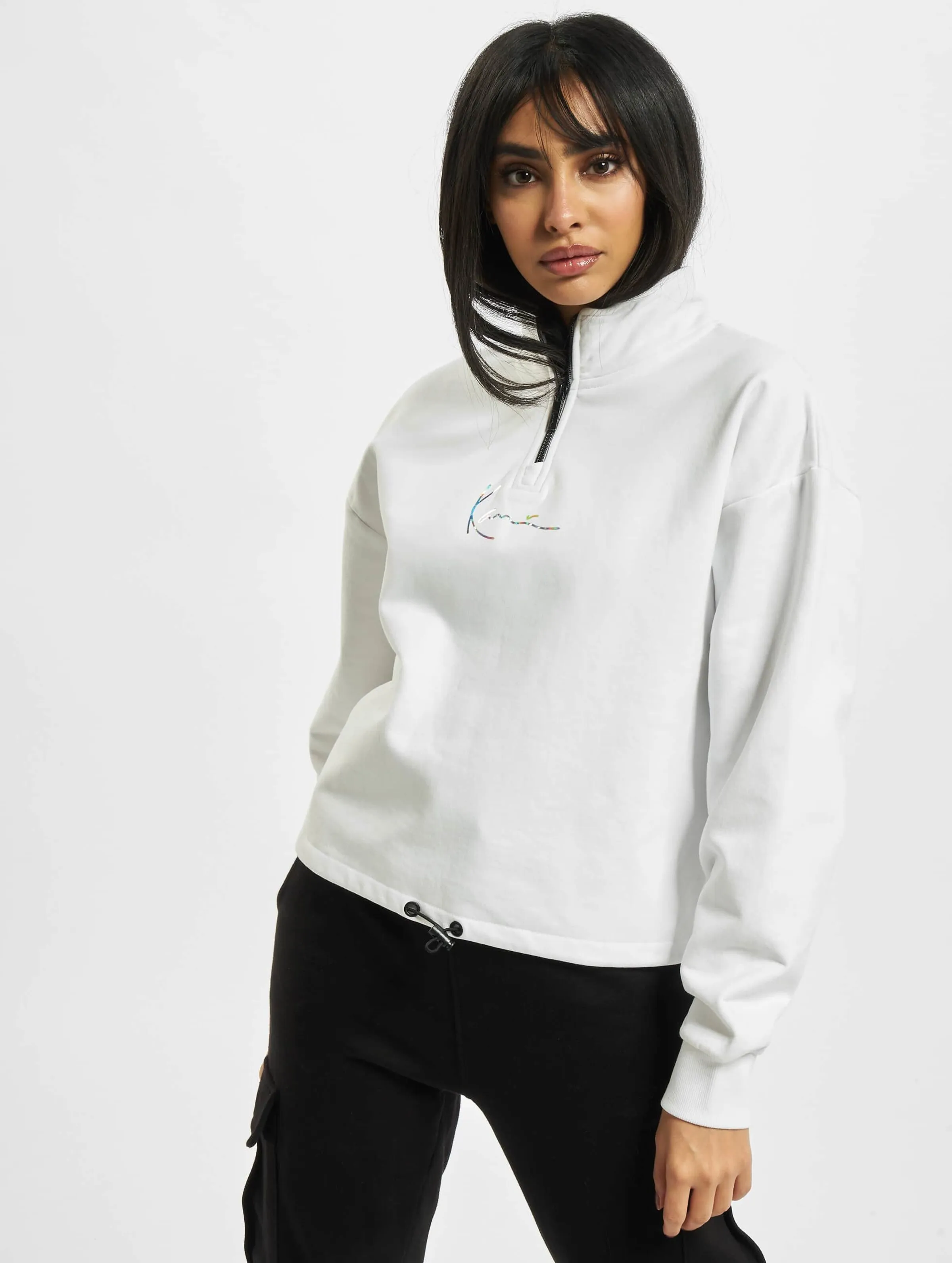Karl Kani KKWQ42006WHT Small Signature Troyer white