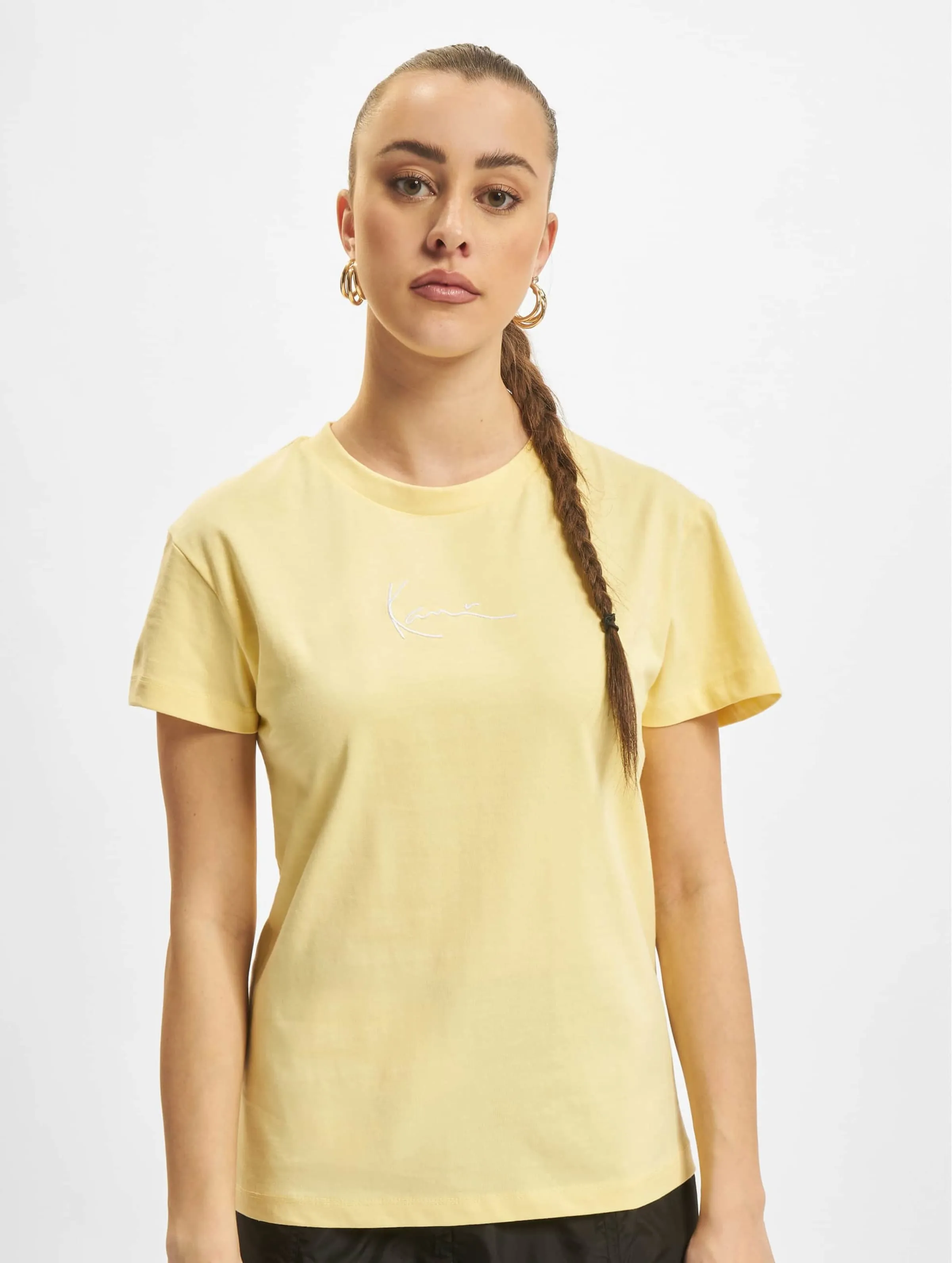 Karl Kani Small Signature Tee light yellow