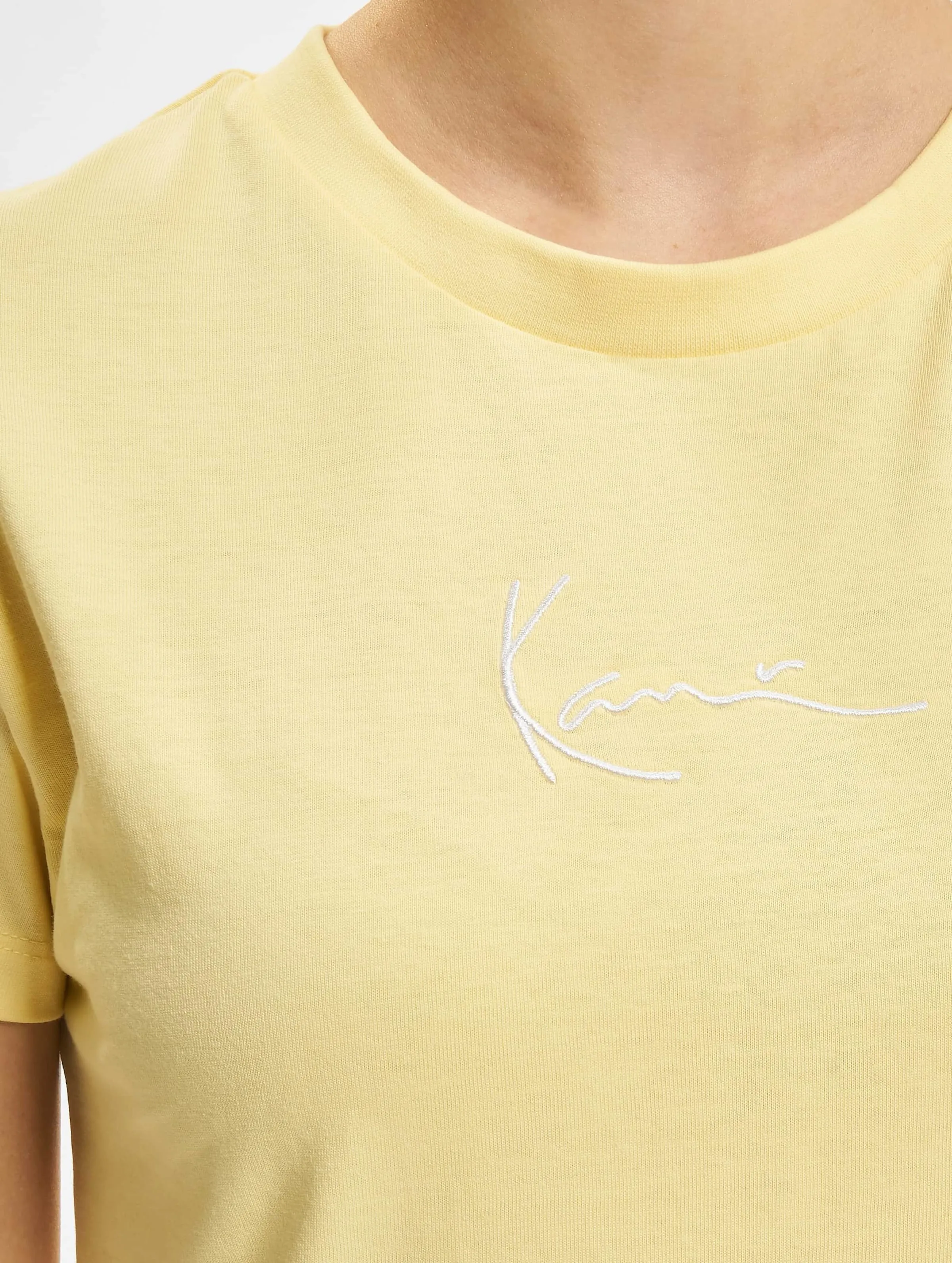 Karl Kani Small Signature Tee light yellow