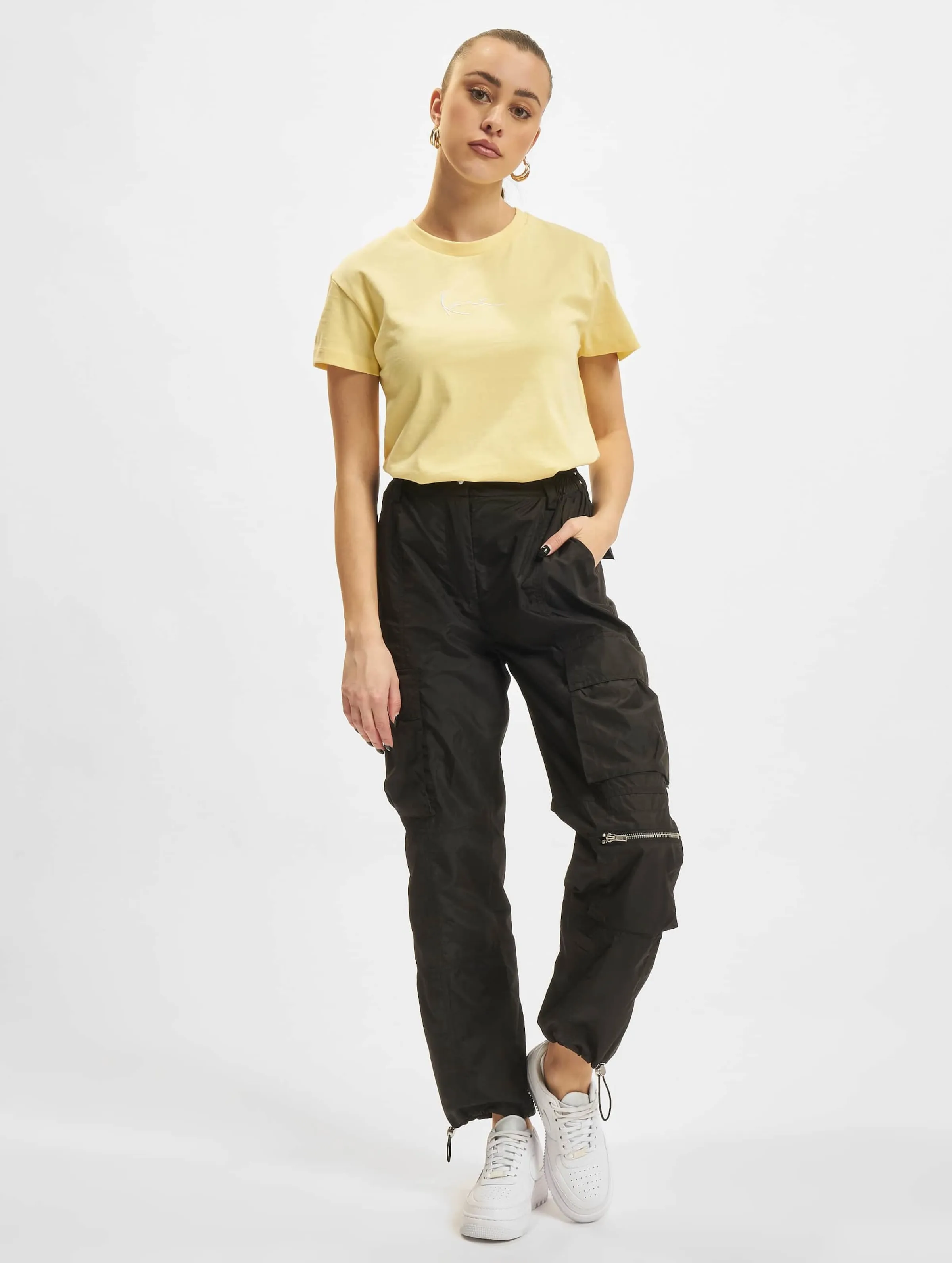 Karl Kani Small Signature Tee light yellow