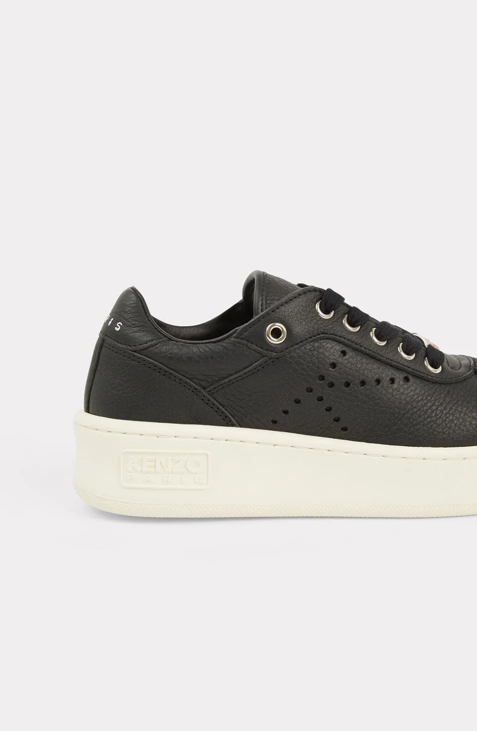 Kenzo Hoops Trainers Men Black