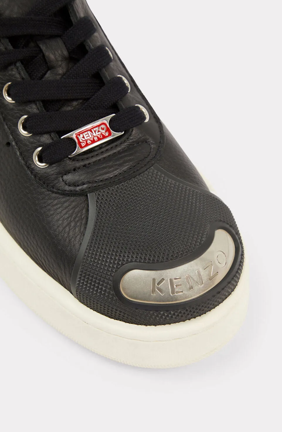 Kenzo Hoops Trainers Men Black