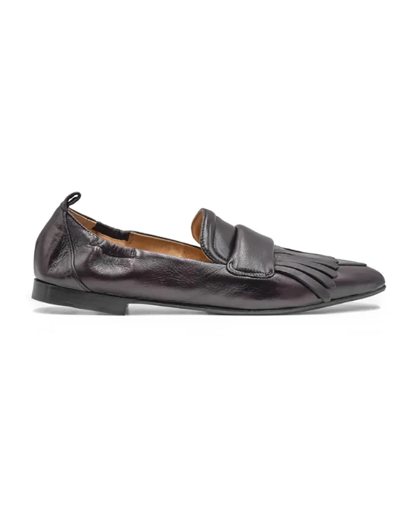 KOPIE VON POMME D'OR  0813 NERO  MOCASSINO IN PELLE DONNA