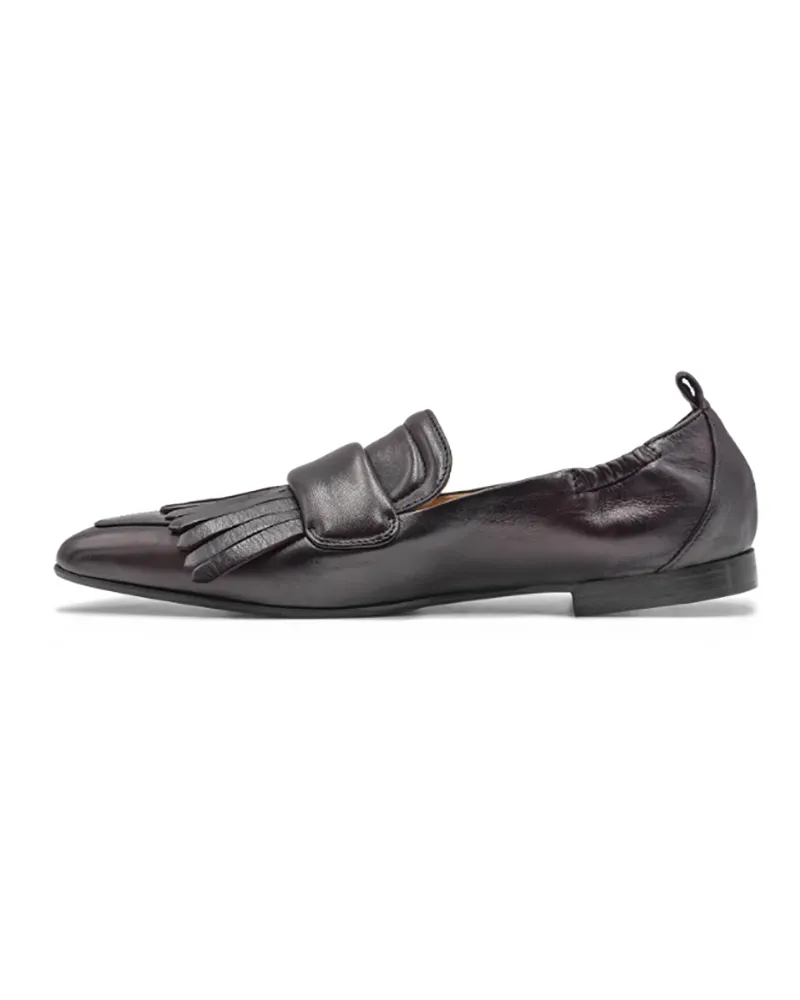 KOPIE VON POMME D'OR  0813 NERO  MOCASSINO IN PELLE DONNA