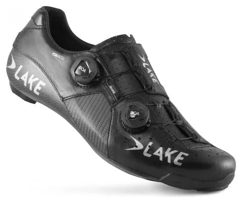 Lake Zapatillas de carretera Lake CX403 negras / plateadas