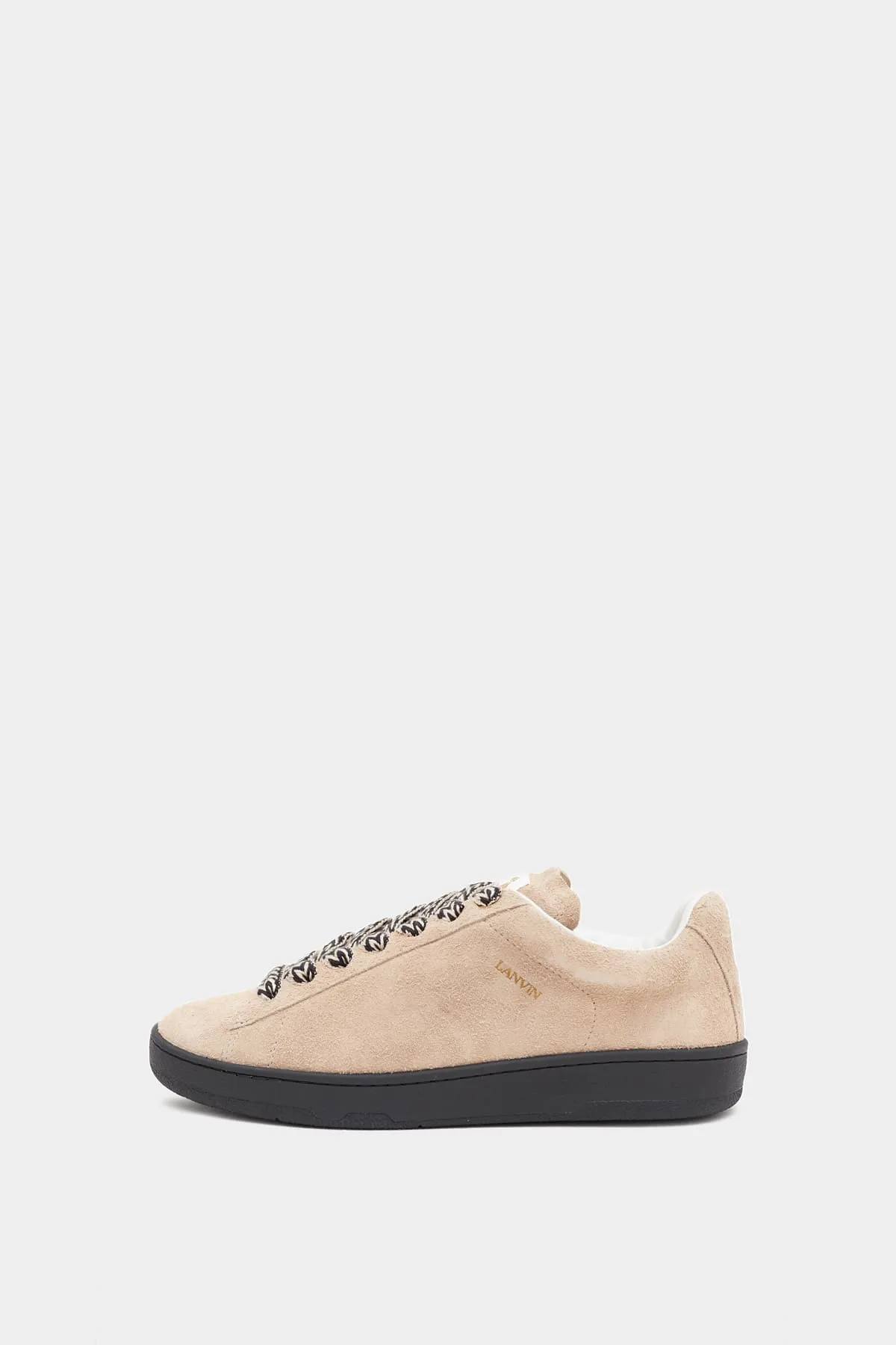 LANVIN LIGHT BROWN CURB LITE SNEAKERS