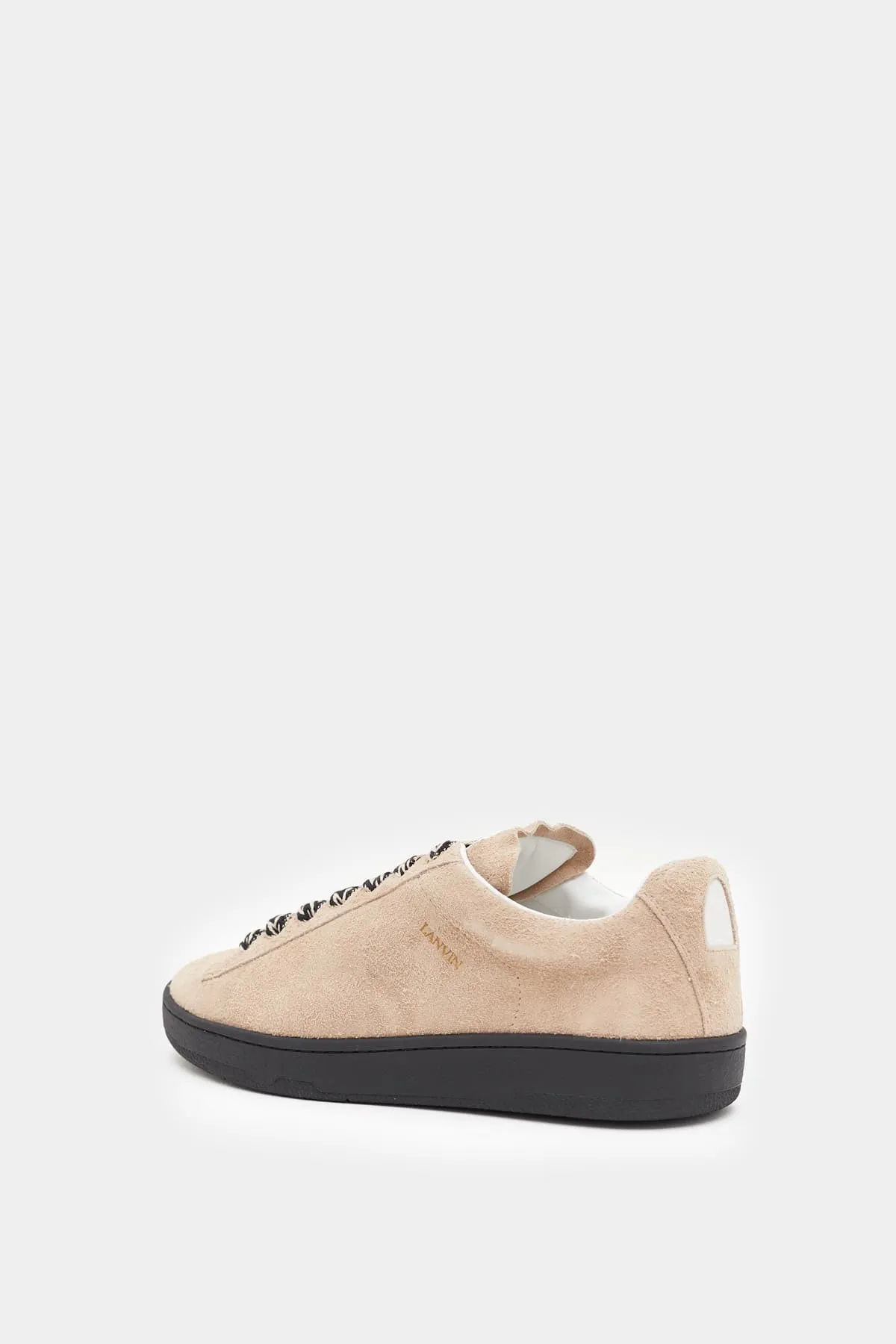 LANVIN LIGHT BROWN CURB LITE SNEAKERS