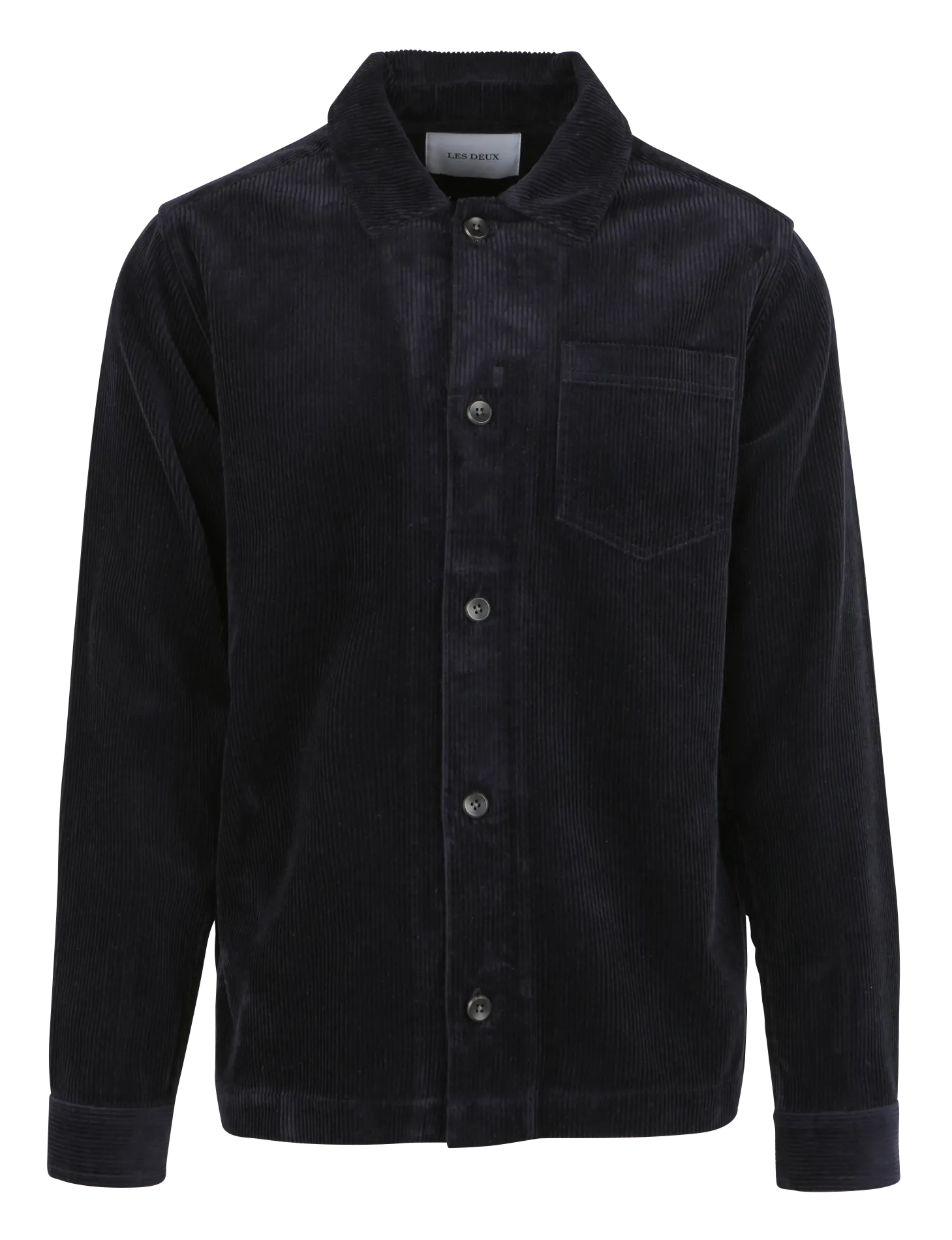 LAYTON  SOBRECAMISA DE ALGODóN CON CUELLO CLáSICO EN AZUL