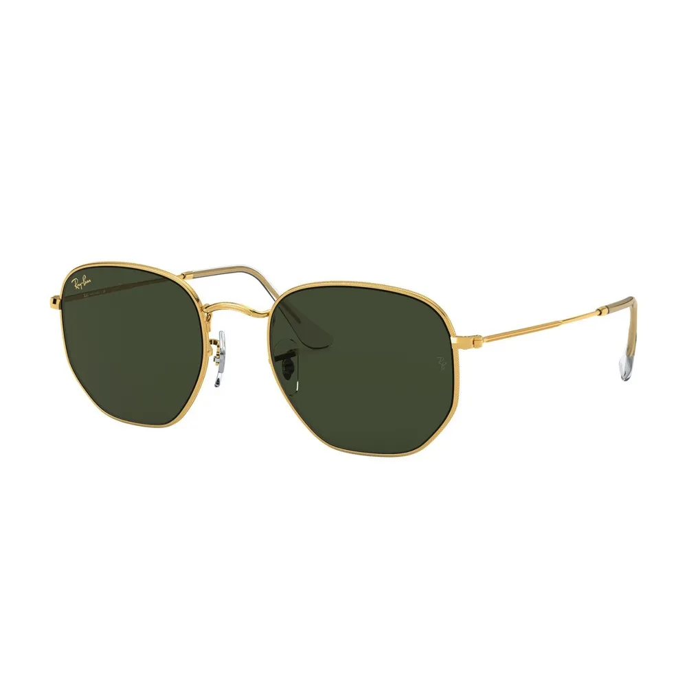 Lentes Ray Ban Hexagonal Legend Gold