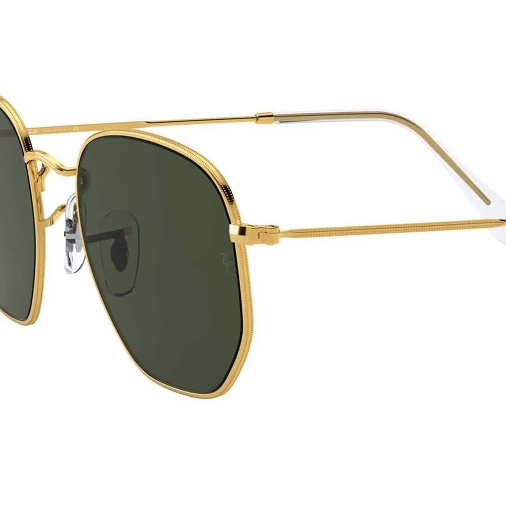 Lentes Ray Ban Hexagonal Legend Gold
