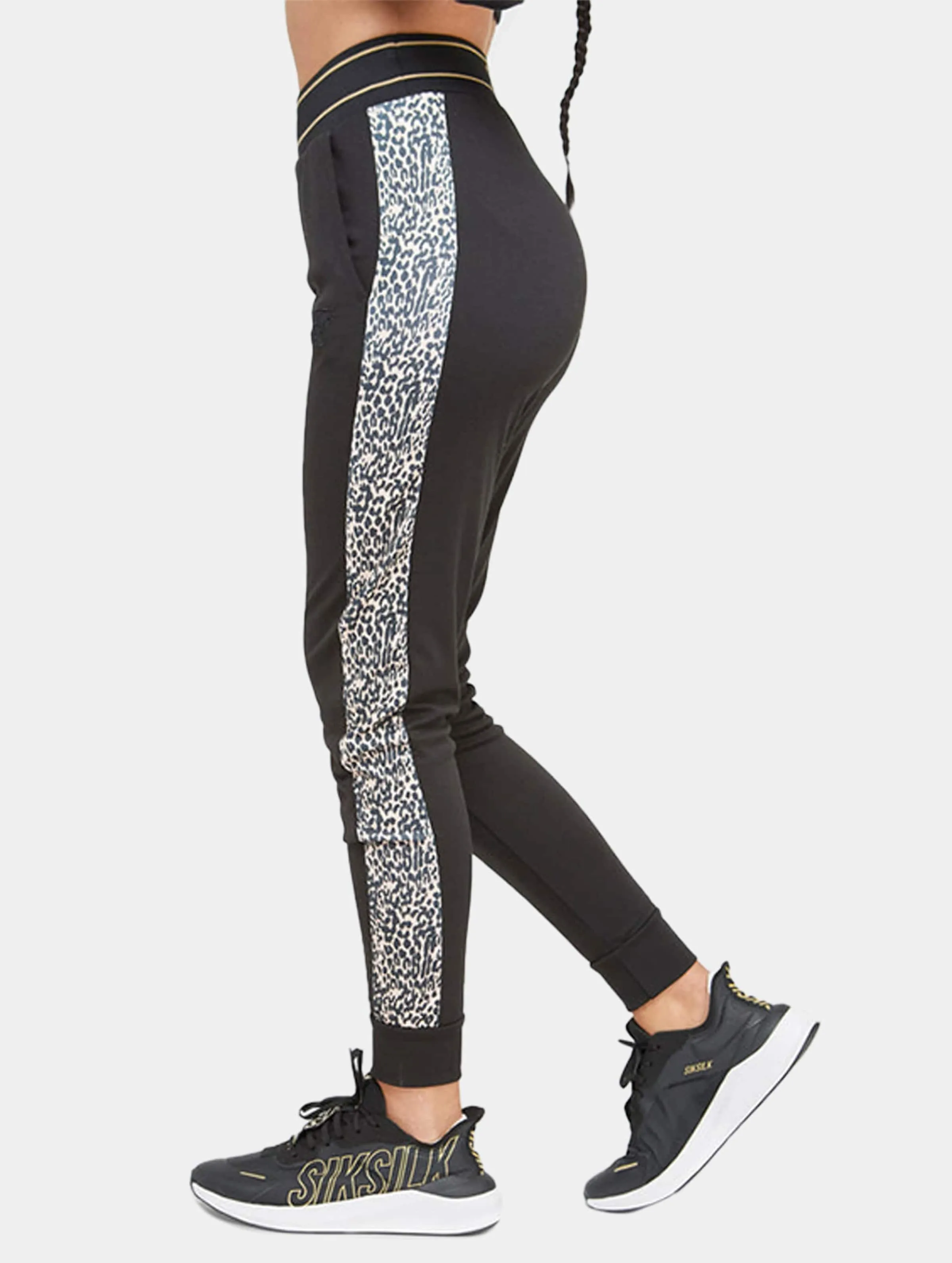Leopard Print Panelled