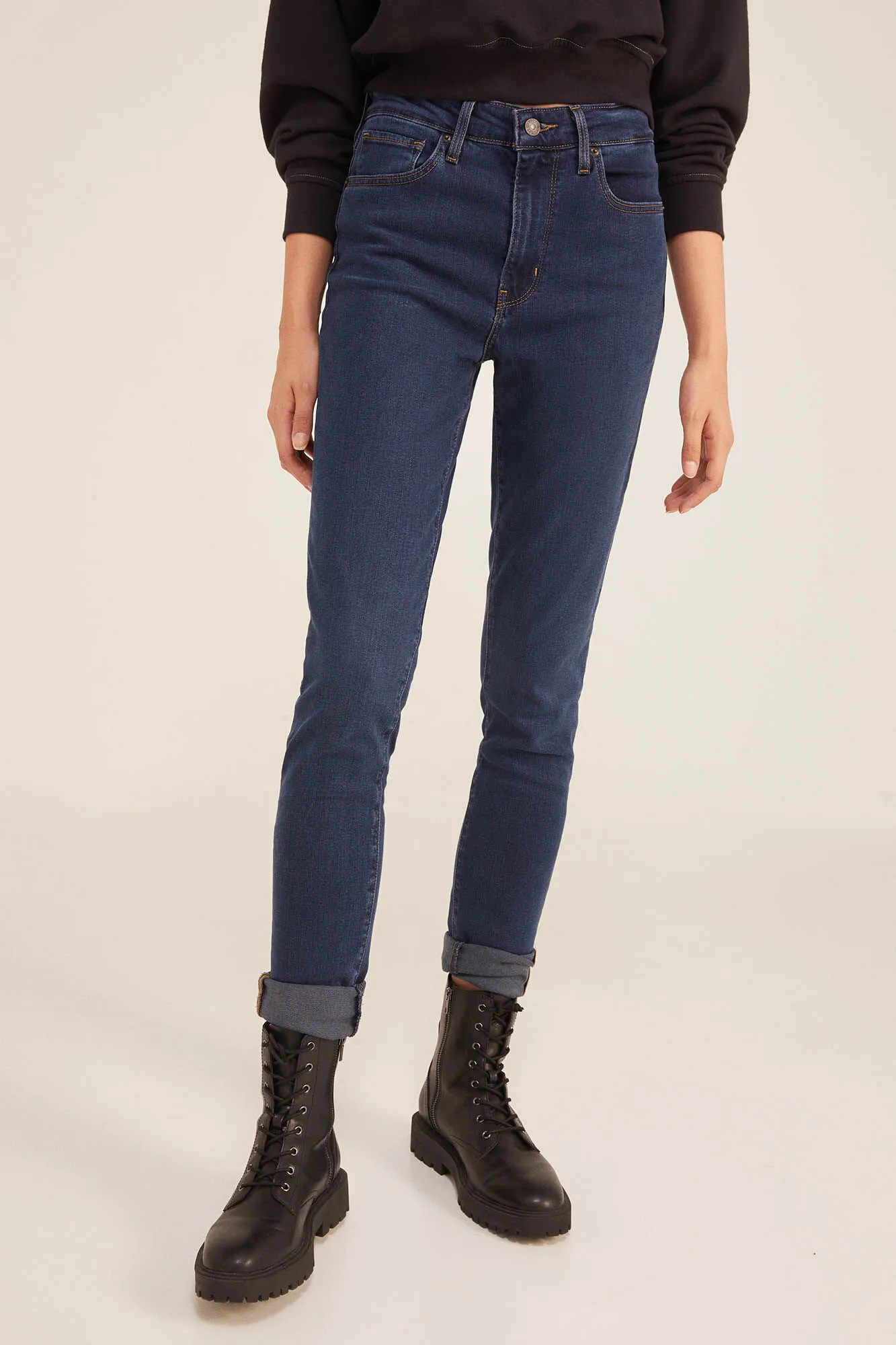 Levi's Jeans Skinny Tiro Alto