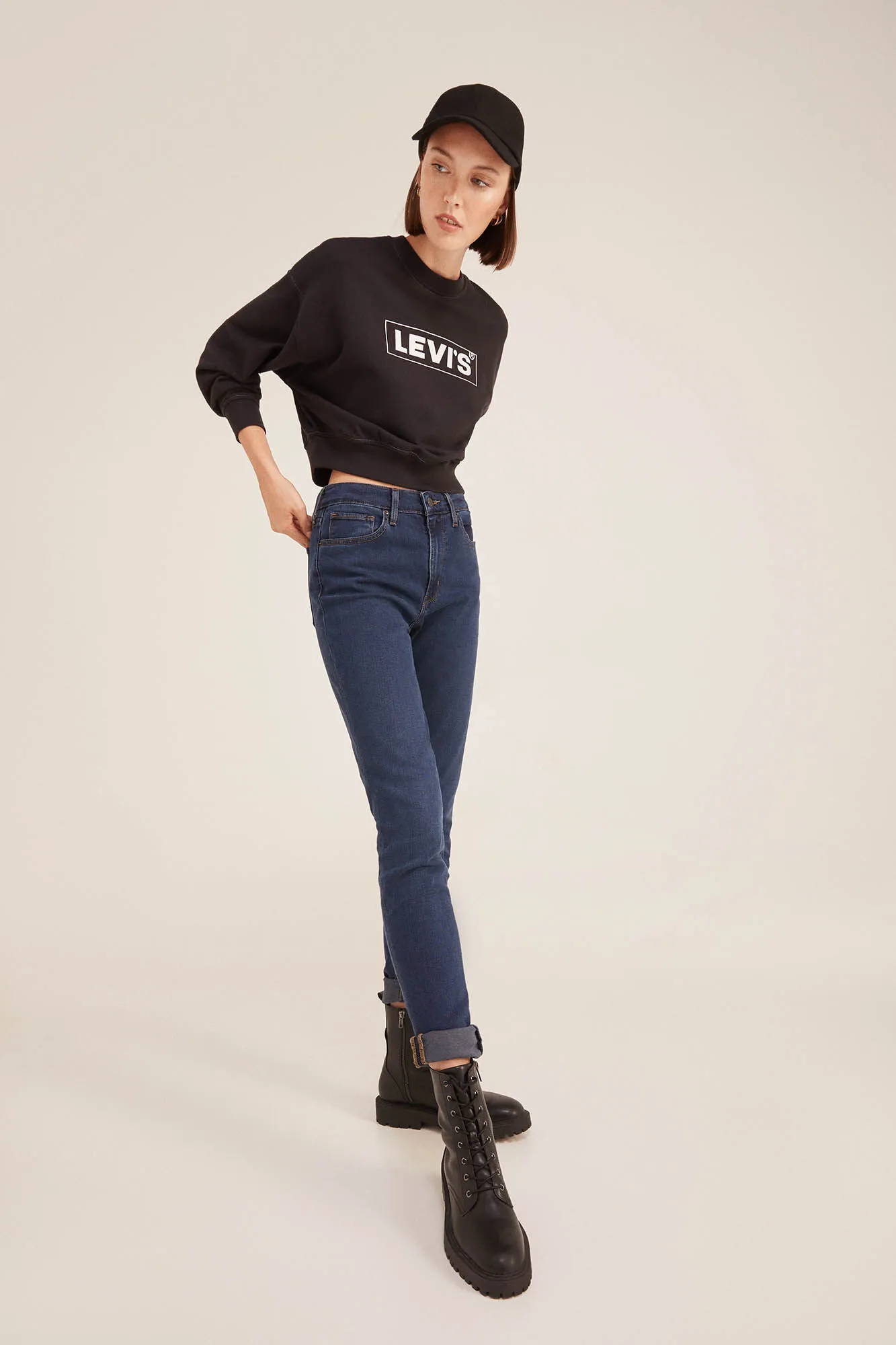 Levi's Jeans Skinny Tiro Alto