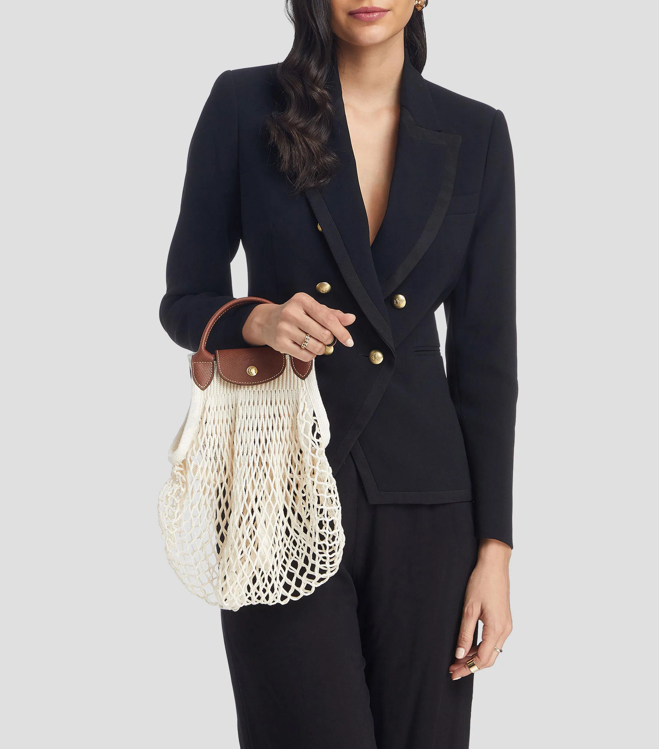 Longchamp Bolso Shoulder calada Mujer