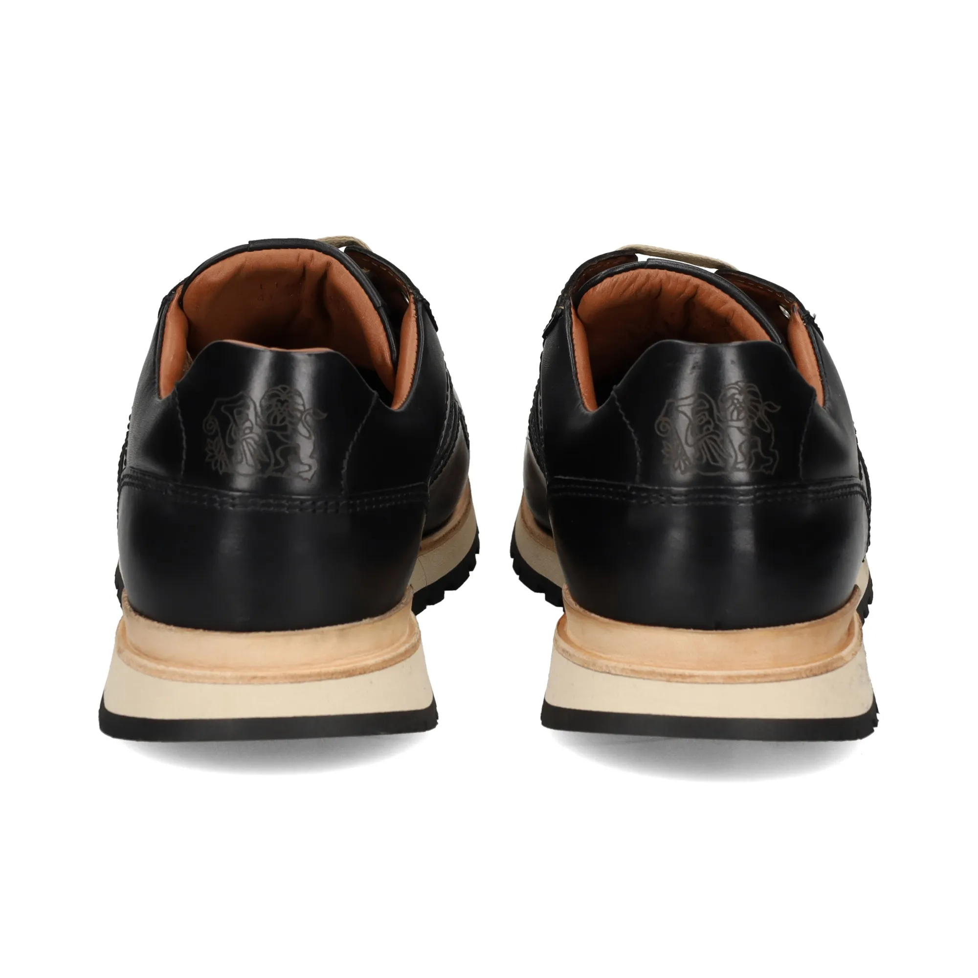 LOTTUSSE Zapatillas de Hombre 008 NEGRO