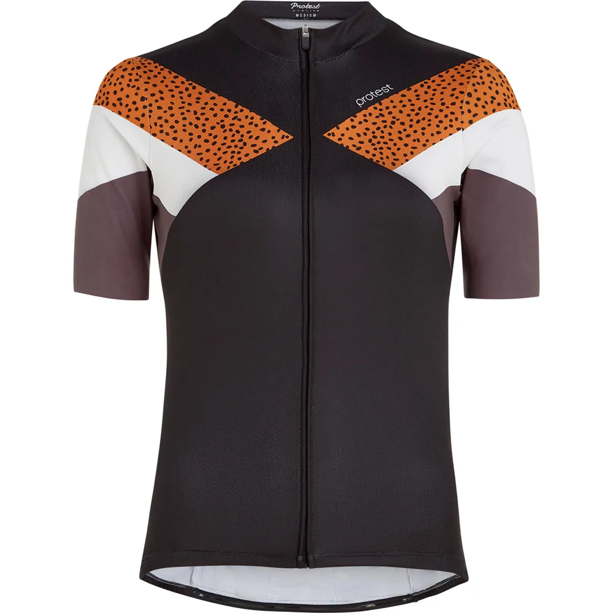 Maillot Ciclismo Mujer Prtotago Cycling Jersey Short Protest Negro