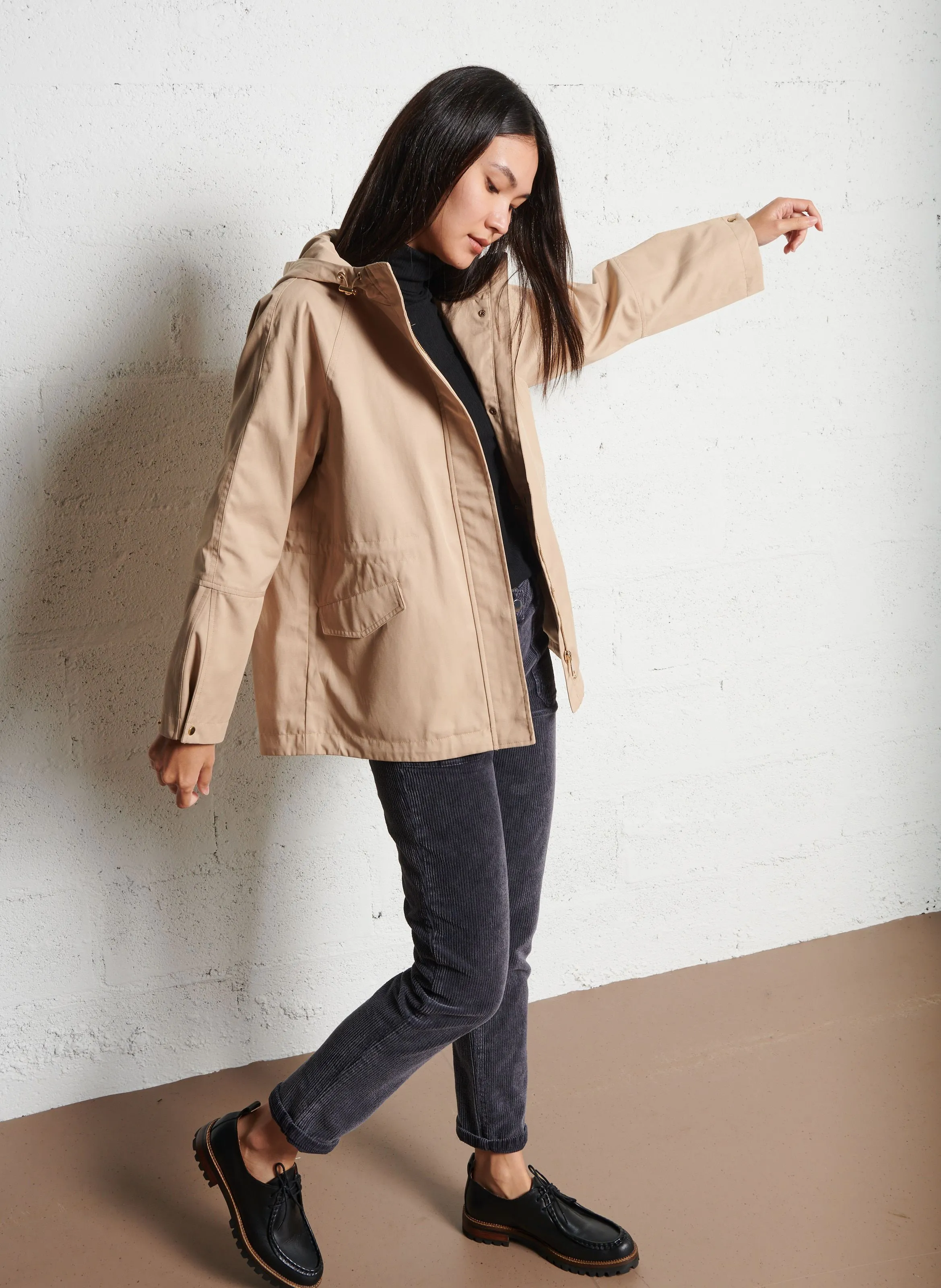 MAISON 123 NALLA  PANTALóN CHINO DE MEZCLA DE ALGODóN EN GRIS