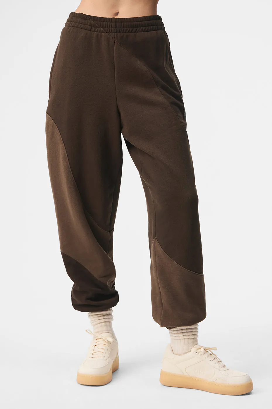 MAKE WAVES SWEATPANT  ESPRESSO TONAL