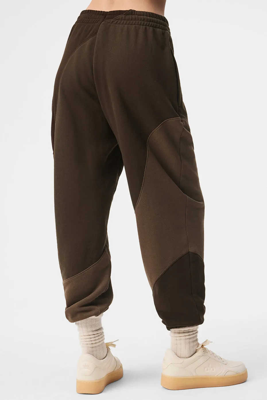 MAKE WAVES SWEATPANT  ESPRESSO TONAL