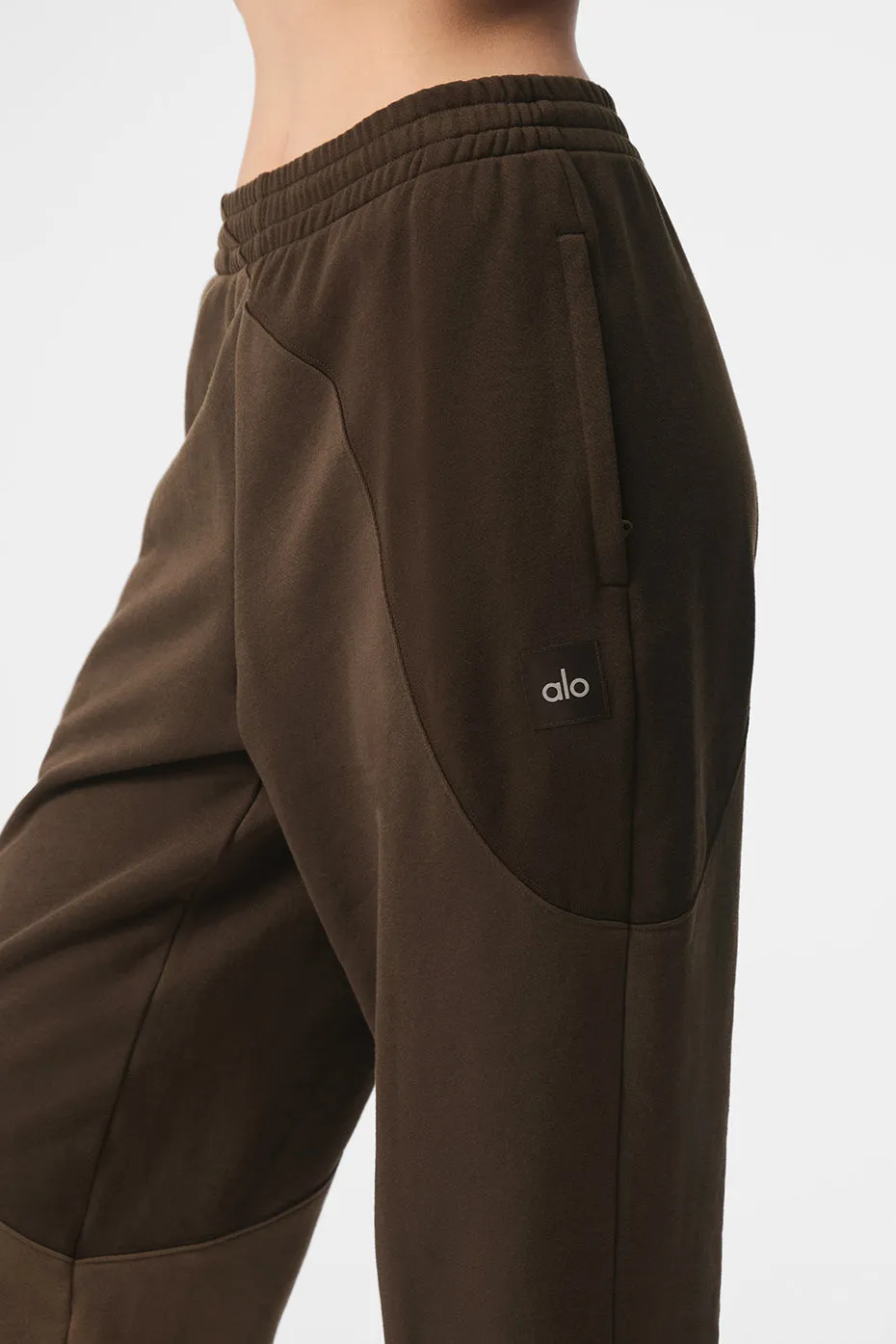 MAKE WAVES SWEATPANT  ESPRESSO TONAL