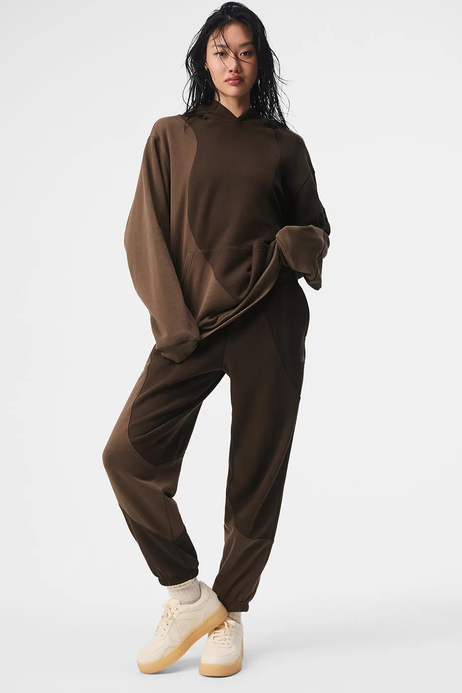 MAKE WAVES SWEATPANT  ESPRESSO TONAL