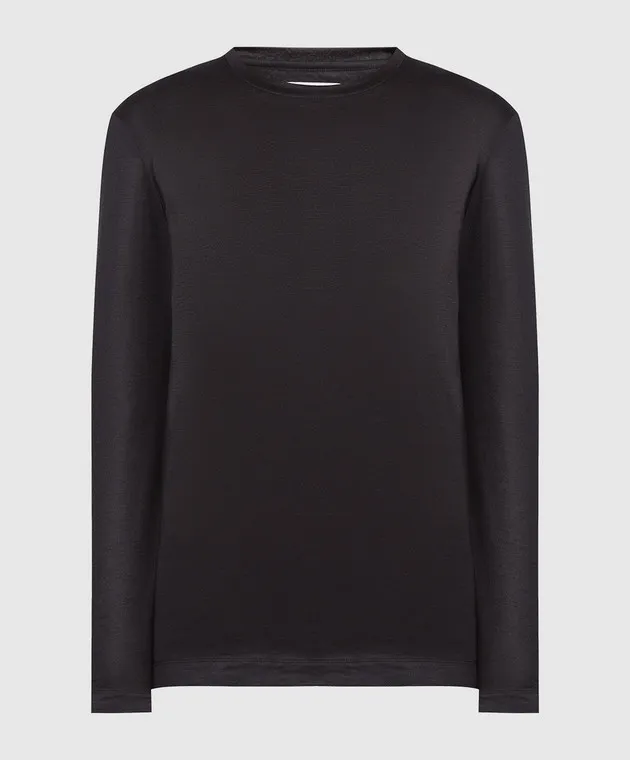Marco Pescarolo Black cashmere longsleeve