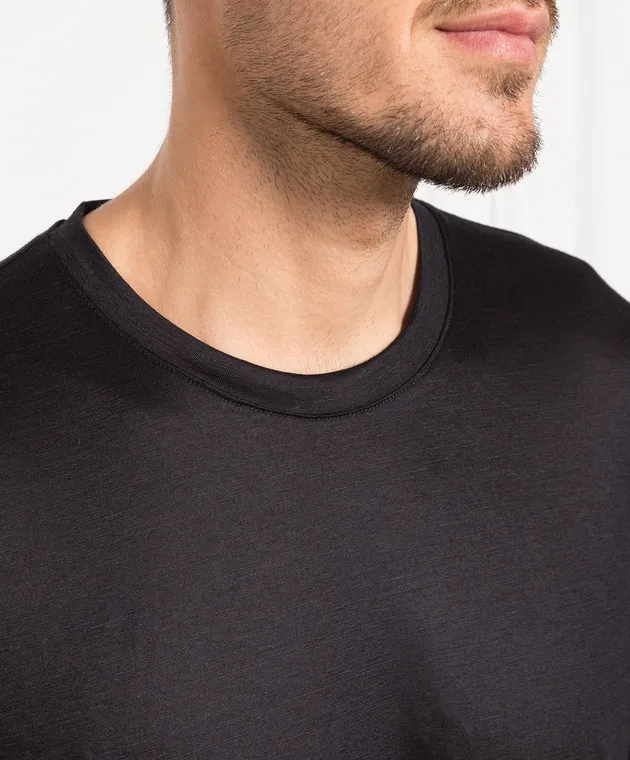 Marco Pescarolo Black cashmere longsleeve