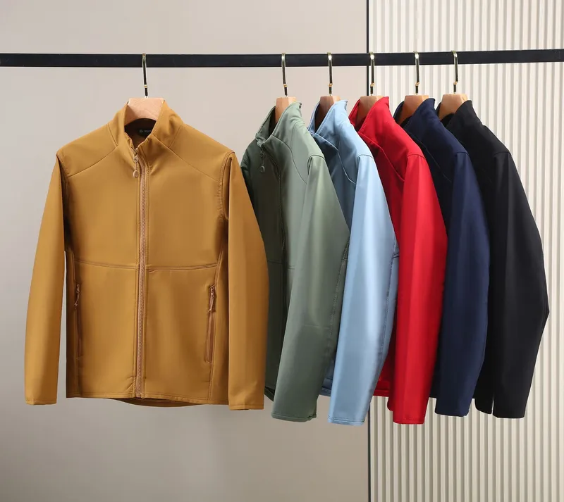Men Women cremallera chaqueta al aire libre chaquetas impermeables a impermeables