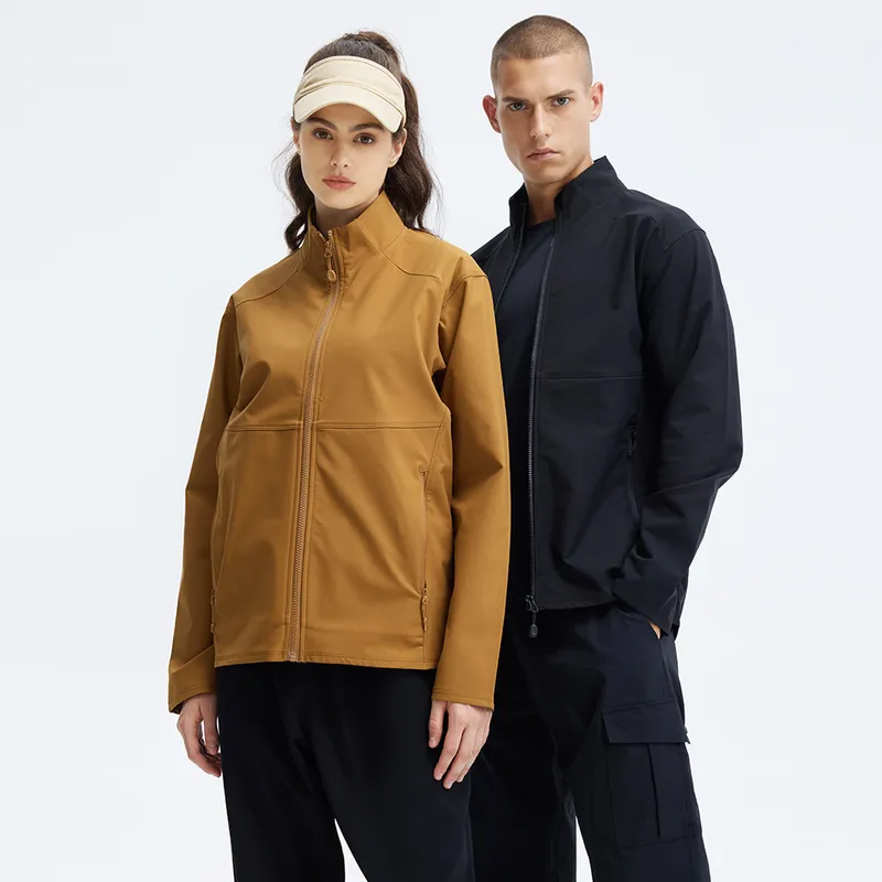 Men Women cremallera chaqueta al aire libre chaquetas impermeables a impermeables