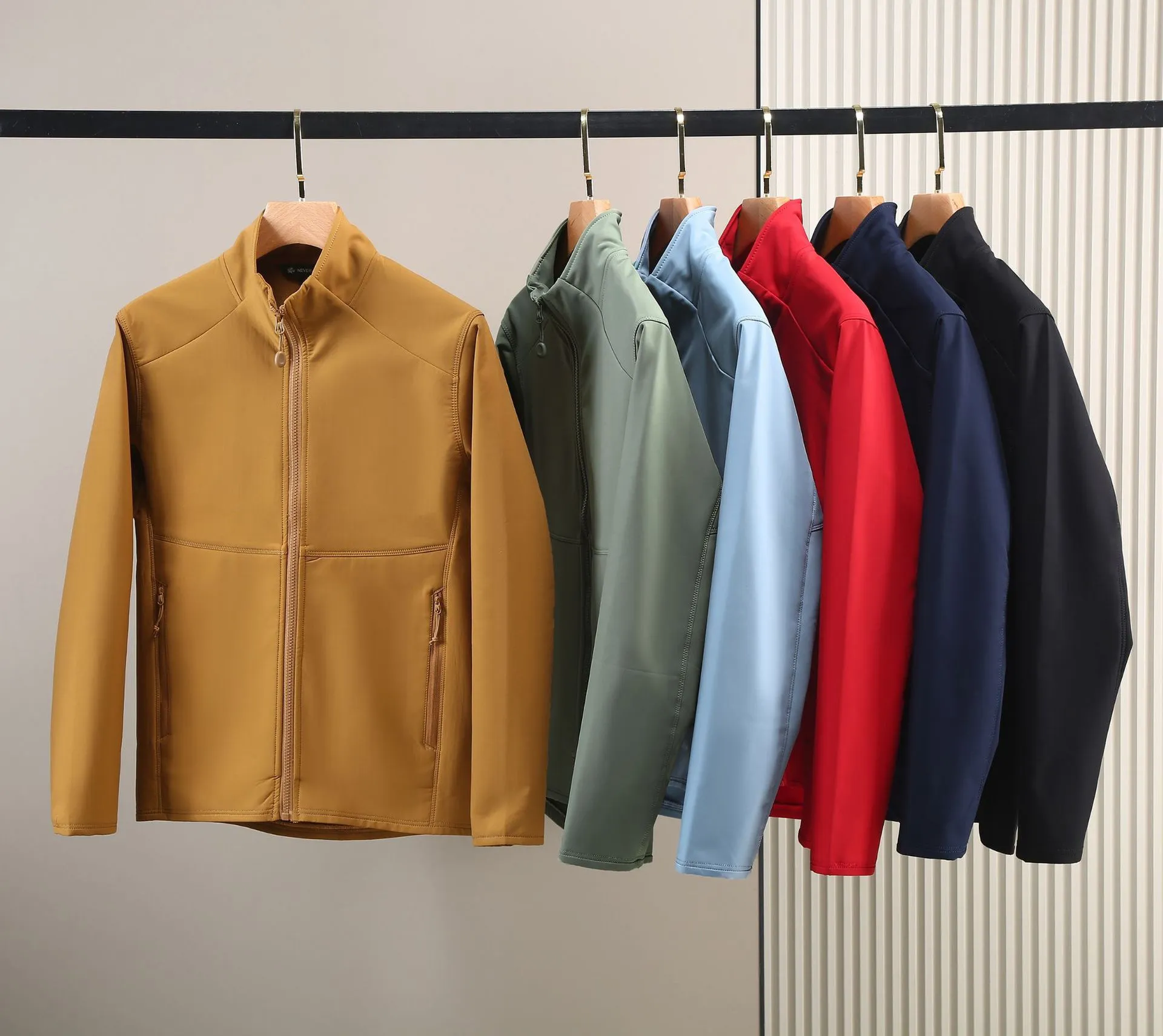 Men Women cremallera chaqueta al aire libre chaquetas impermeables a impermeables