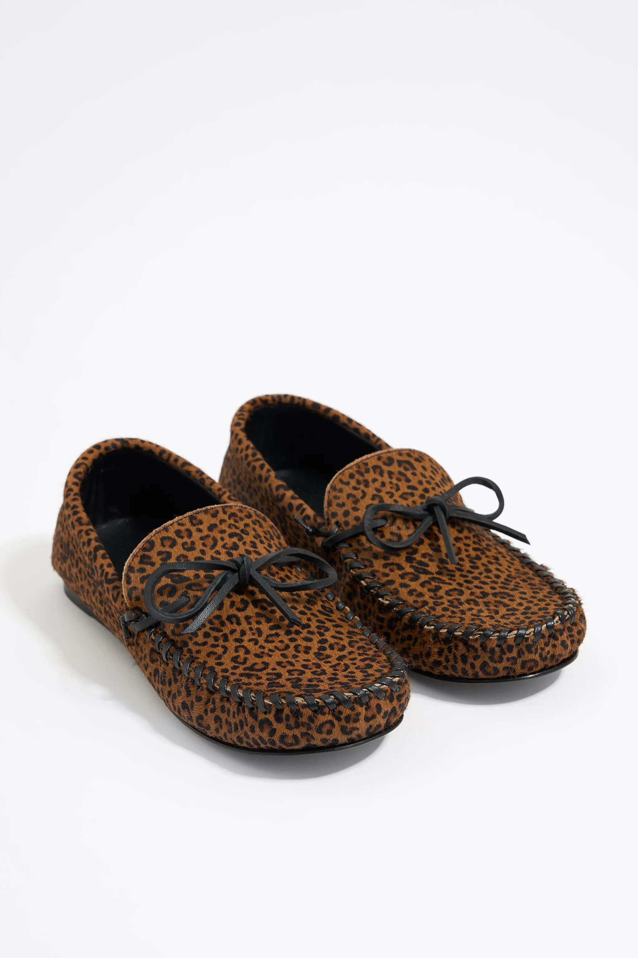 Mocasín Kiowa pelo print Leopardo