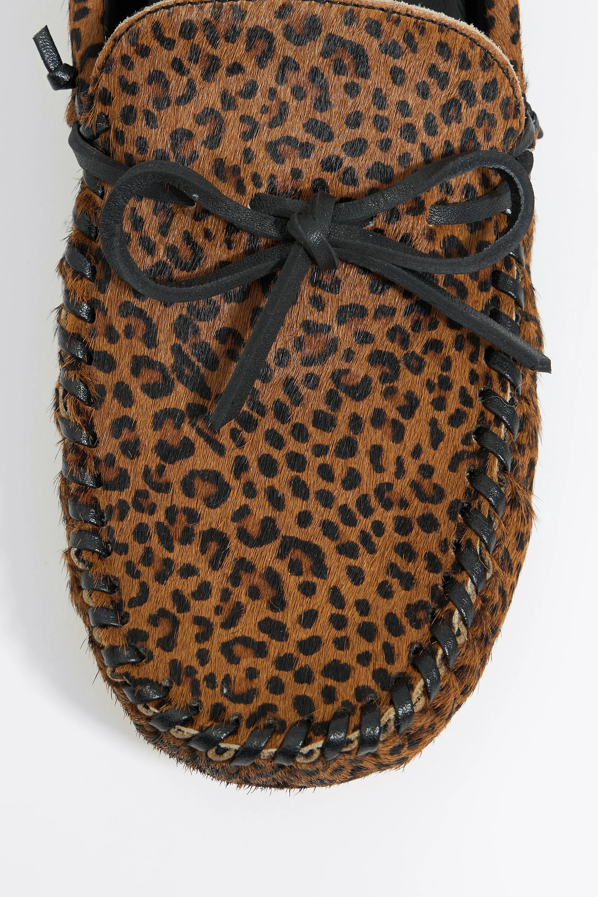 Mocasín Kiowa pelo print Leopardo