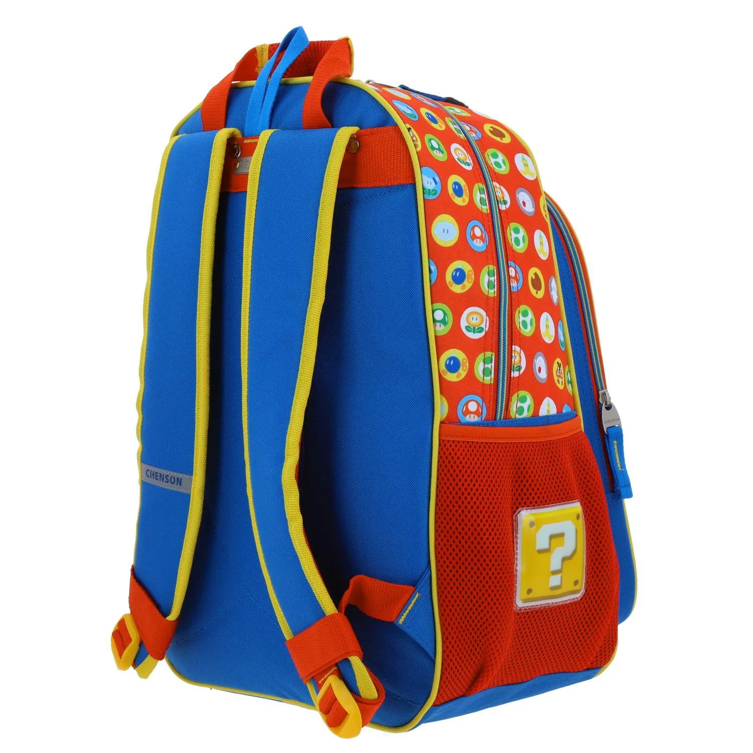 Mochila Azul Mario Bros Grande Para Nio Chenson Amenta