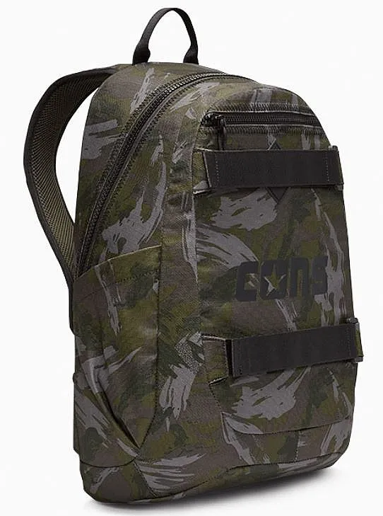 MOCHILA CONVERSE CAMO UTILITY/10026020  A01/PAINT CAMO/CAVE GREEN