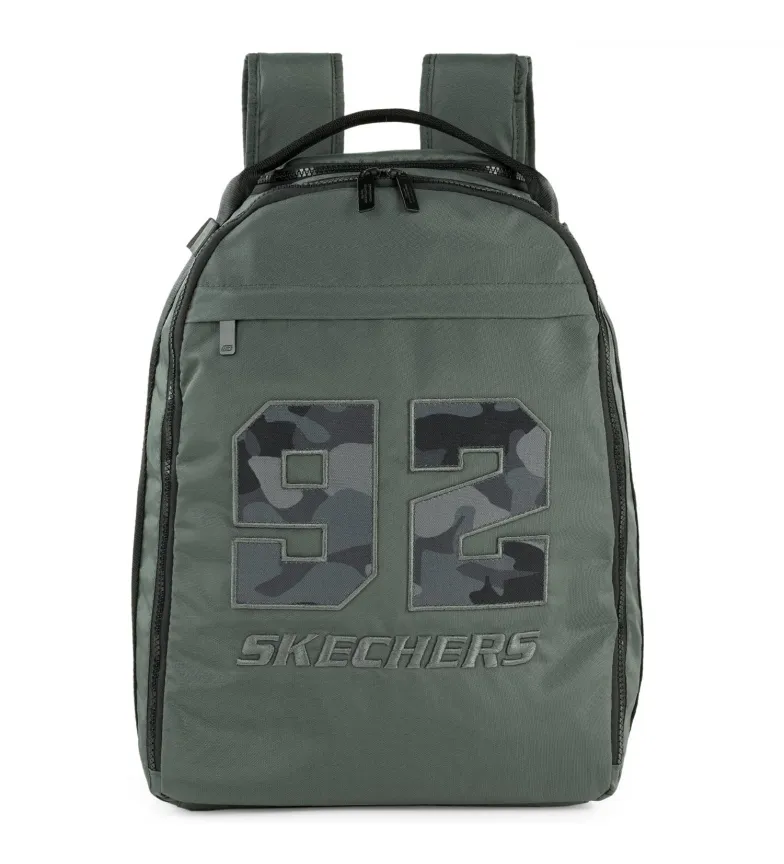 MOCHILA ESCOLAR S988 GRIS 31X42,5X16 CM