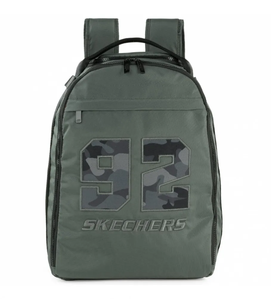 MOCHILA ESCOLAR S988 GRIS 31X42,5X16 CM