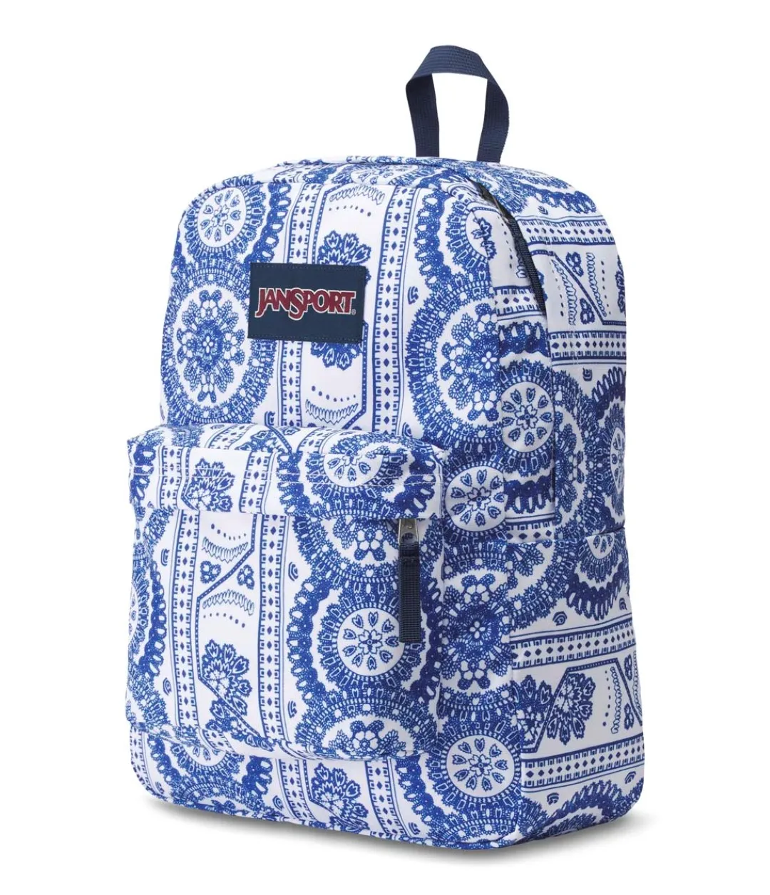 Mochila Jansport Superbreak Color Blanco/azul