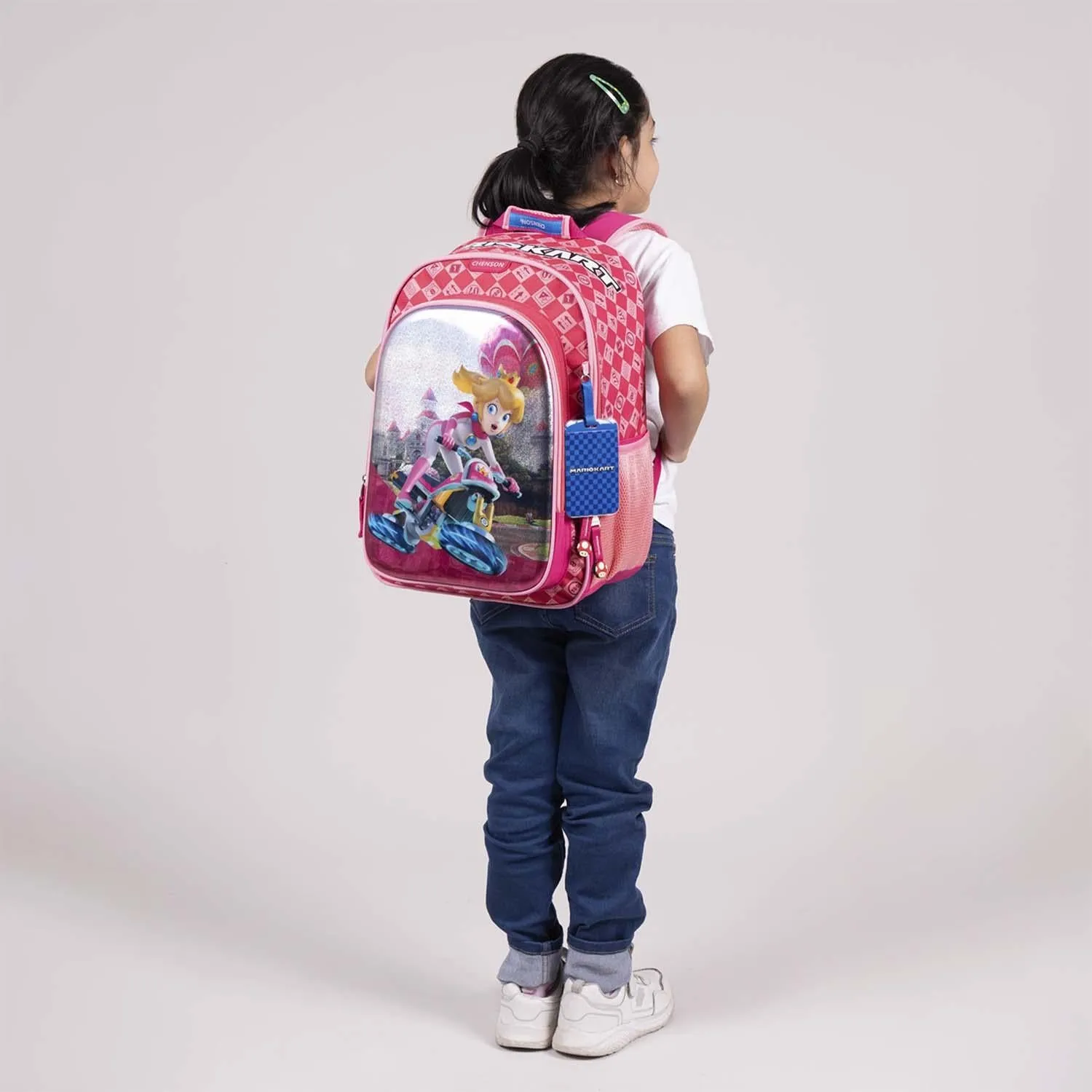 Mochila Princesa Peach Grande Para Nia Chenson Peam