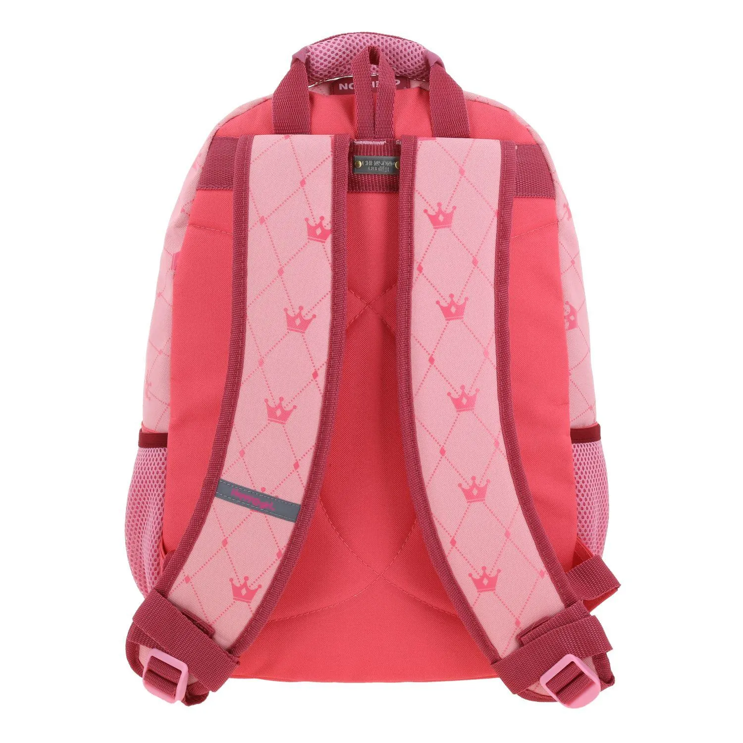 Mochila Rosa Grande Porta Tablet Para Nia Happy Girl By Chenson Cast