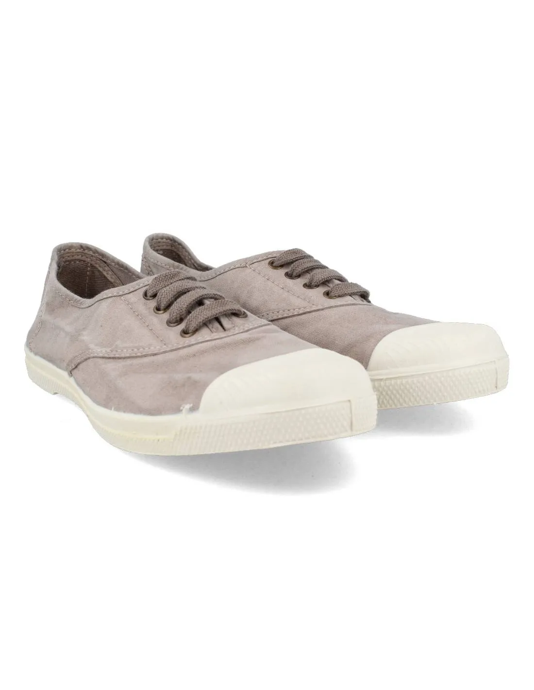 NATURAL WORLD  ZAPATO INGLESITO MUJER ECOLóGICO GRIS CLARO