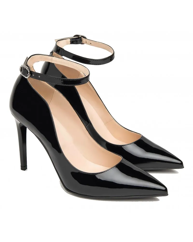 NERO GIARDINI  410820 VERNICE NERO  DECOLLETè DONNA