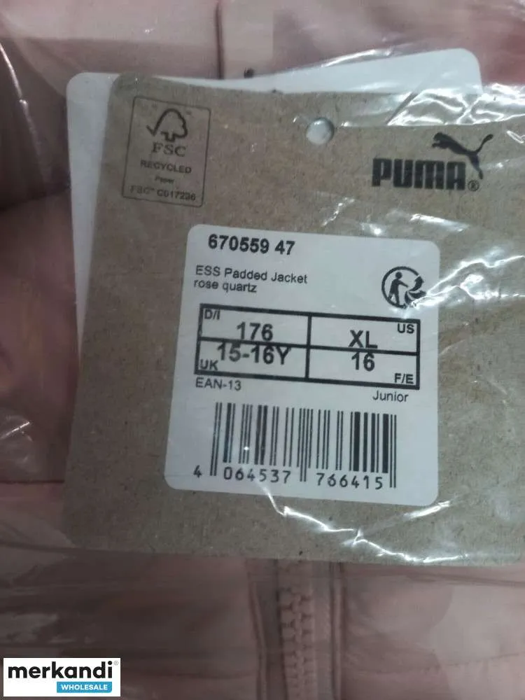 Niñas Puma Invierno Chaquetas Acolchadas Abrigos Genuino Nuevo Original